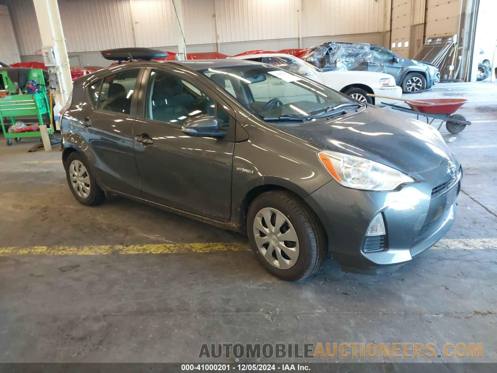 JTDKDTB30E1572287 TOYOTA PRIUS C 2014