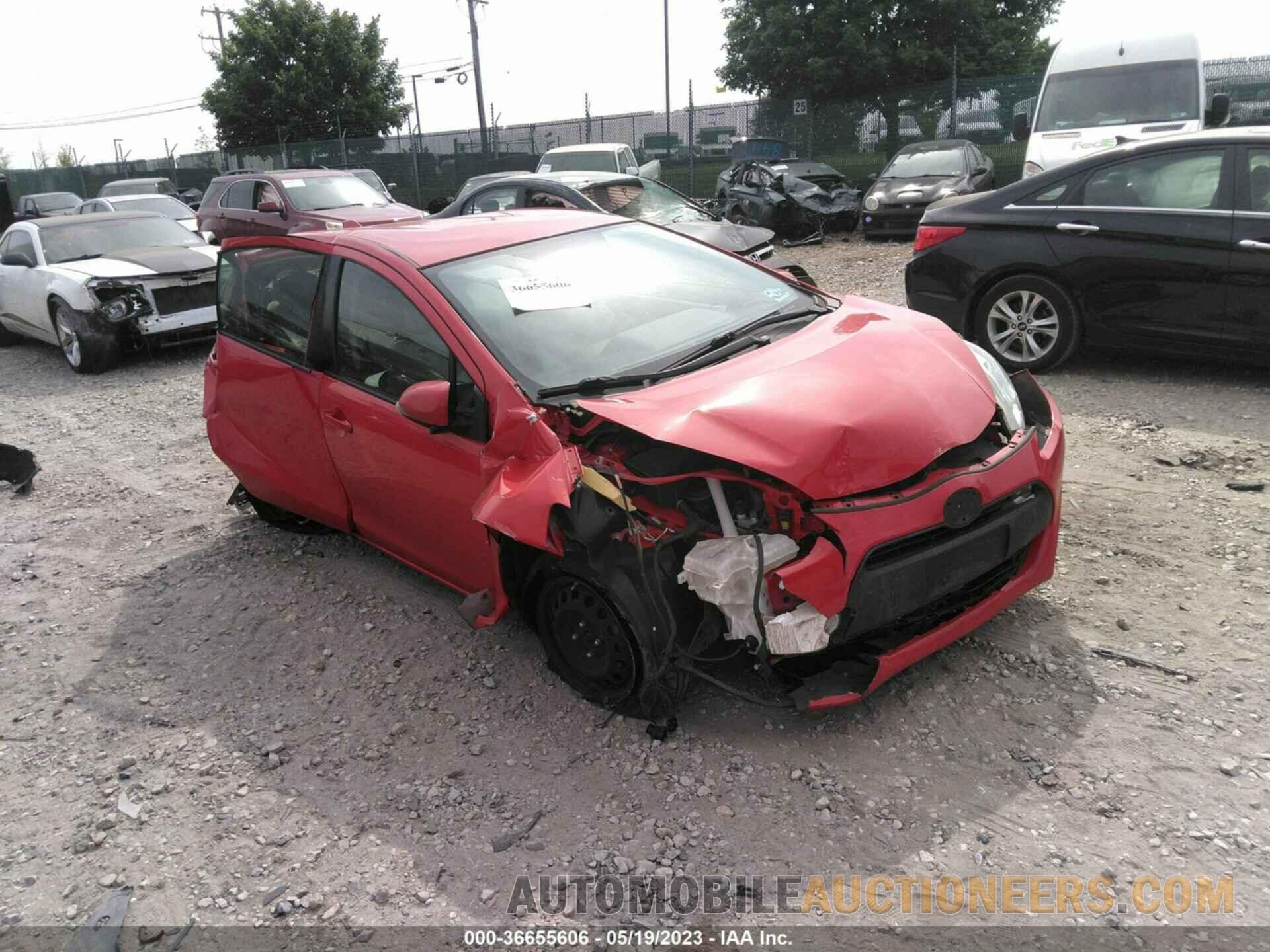 JTDKDTB30F1086872 TOYOTA PRIUS C 2015