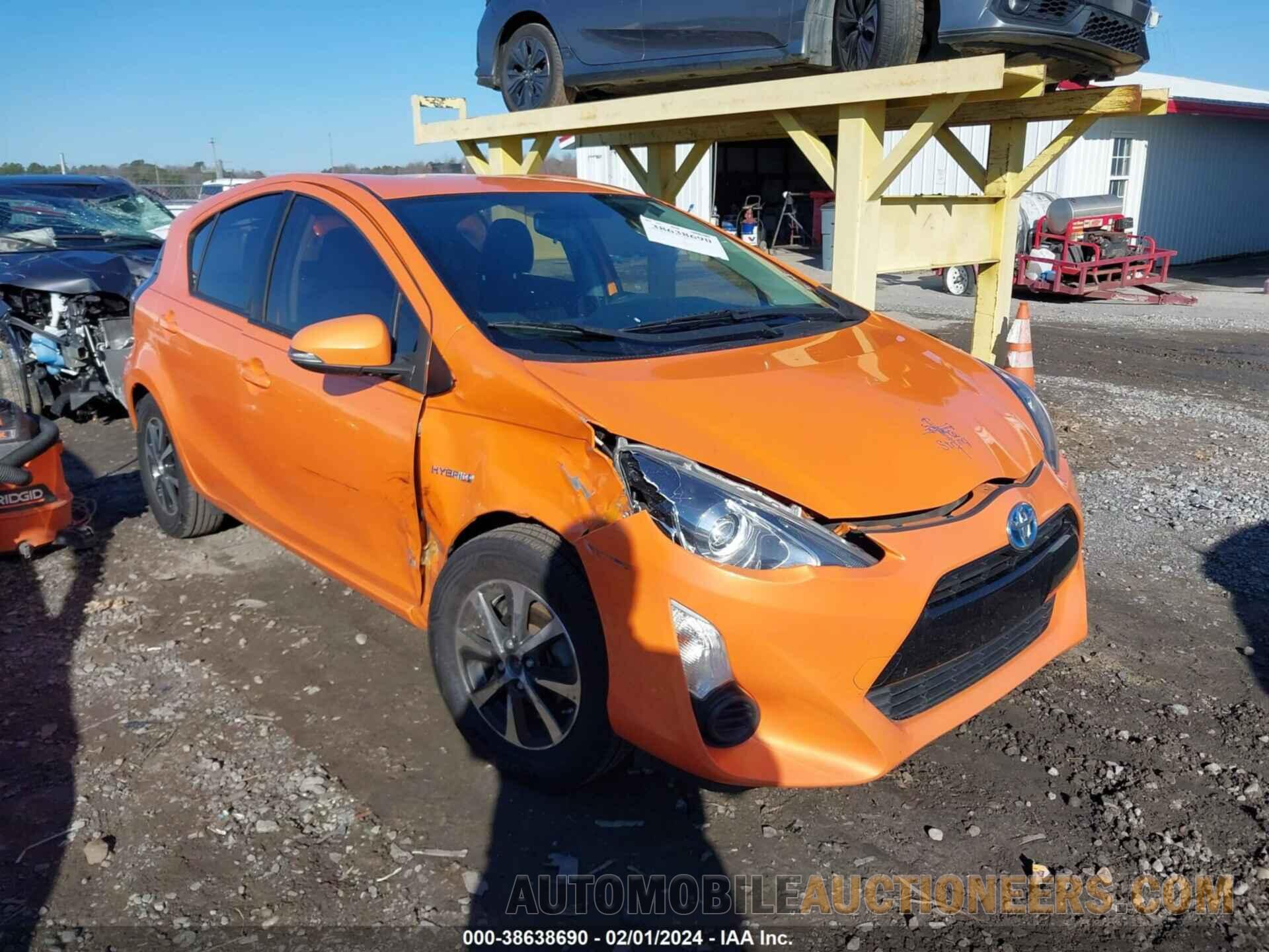 JTDKDTB30F1087486 TOYOTA PRIUS C 2015