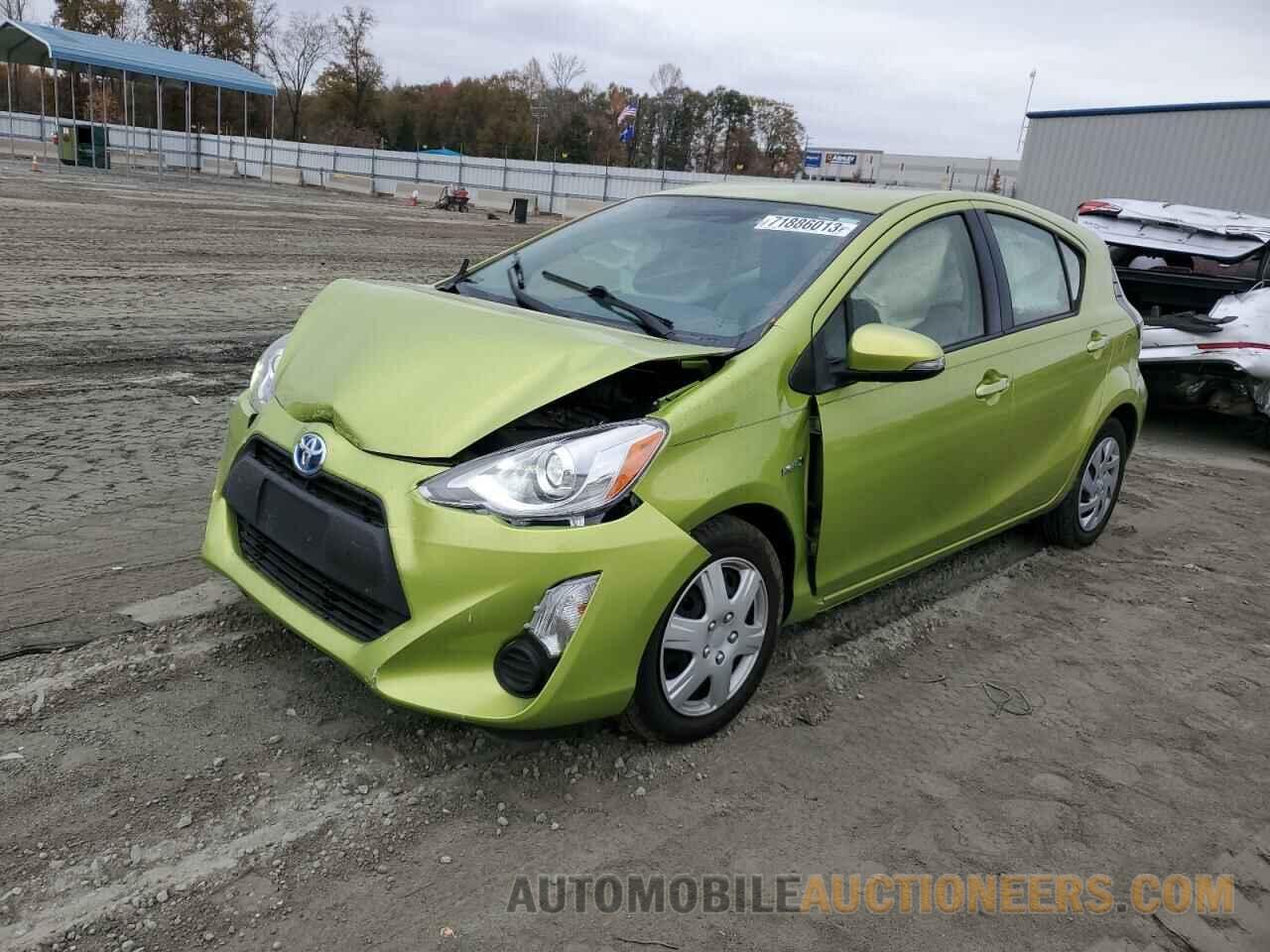 JTDKDTB30F1089092 TOYOTA PRIUS 2015