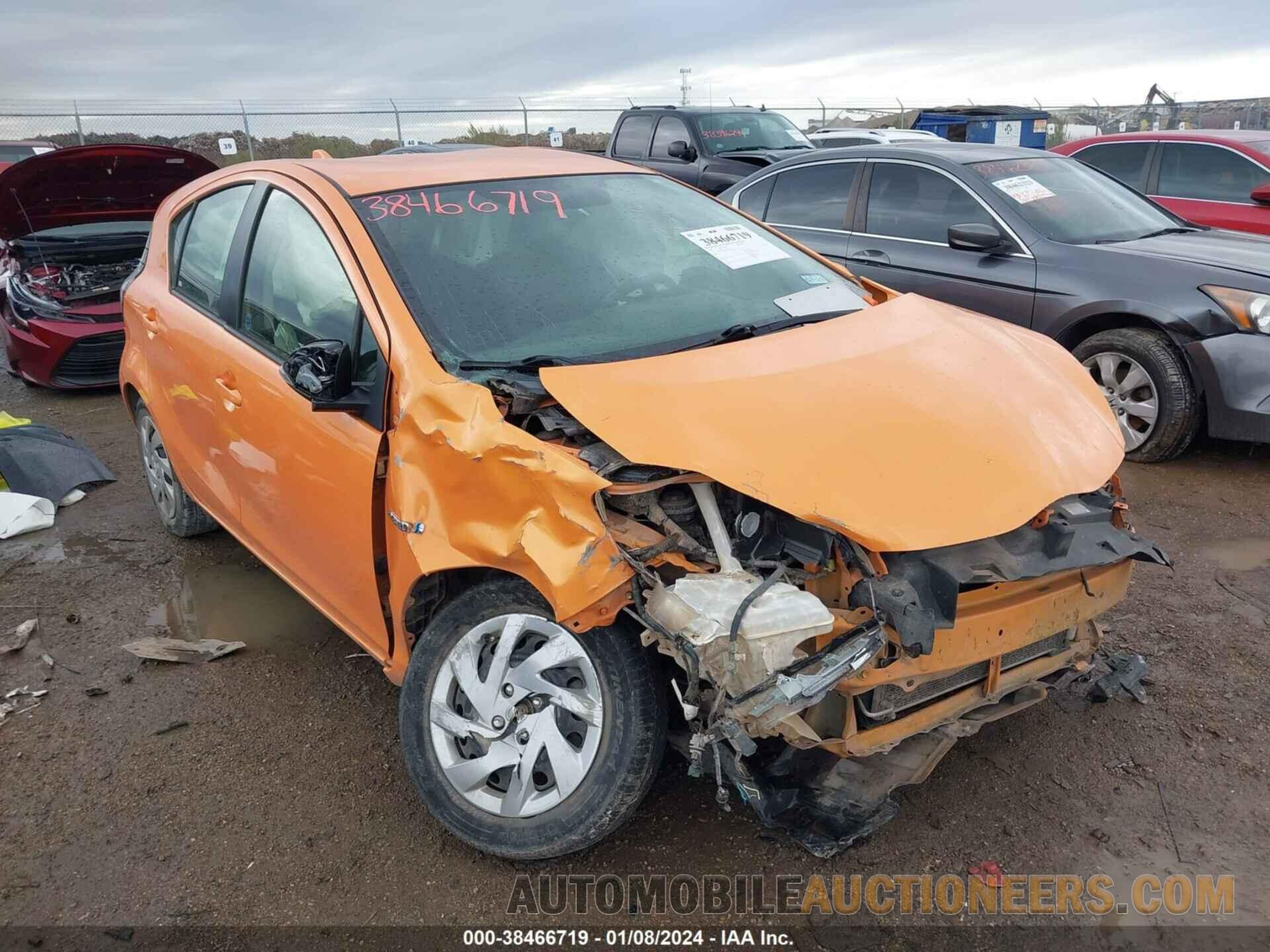 JTDKDTB30F1092462 TOYOTA PRIUS C 2015