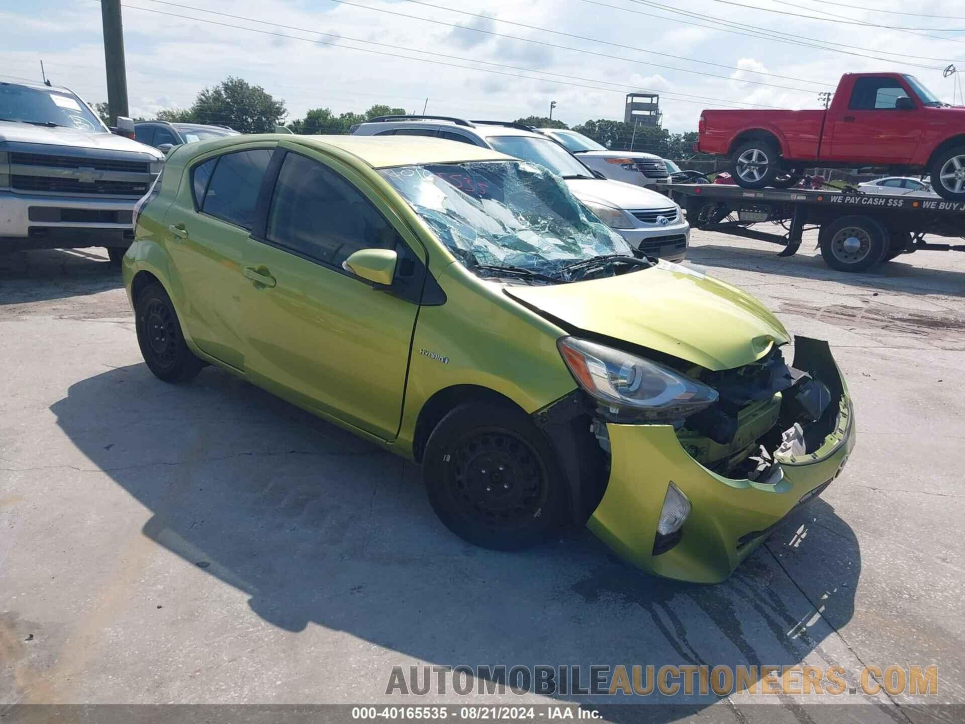 JTDKDTB30F1096768 TOYOTA PRIUS C 2015