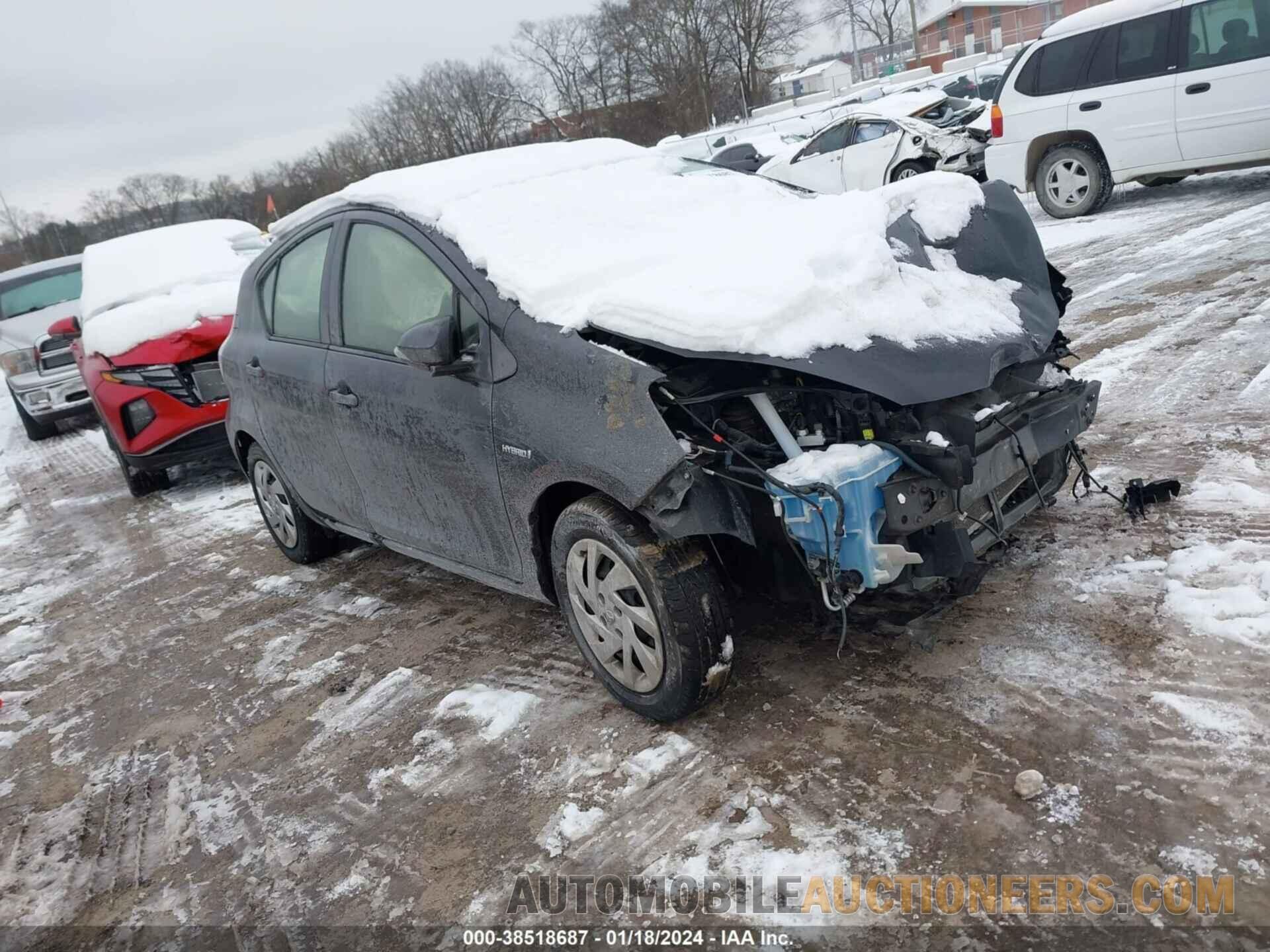 JTDKDTB30F1097516 TOYOTA PRIUS C 2015