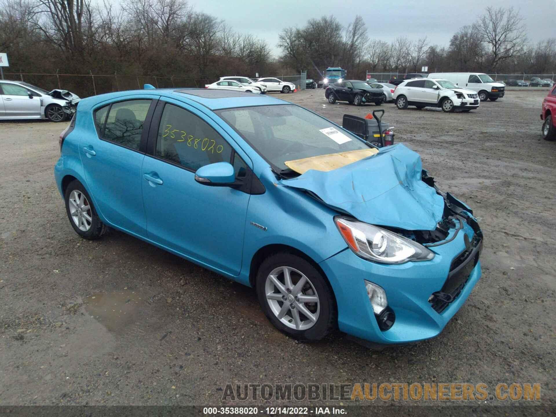 JTDKDTB30F1105582 TOYOTA PRIUS C 2015