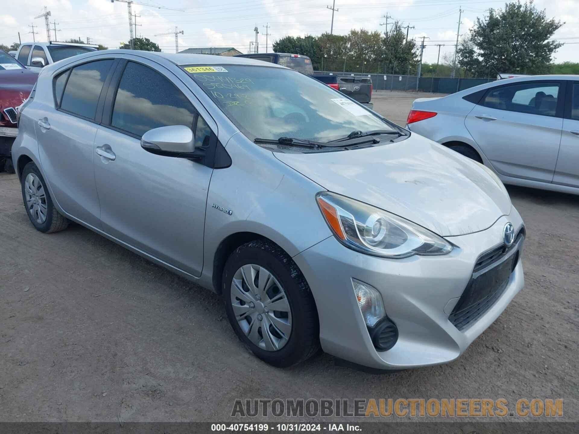 JTDKDTB30F1580469 TOYOTA PRIUS C 2015