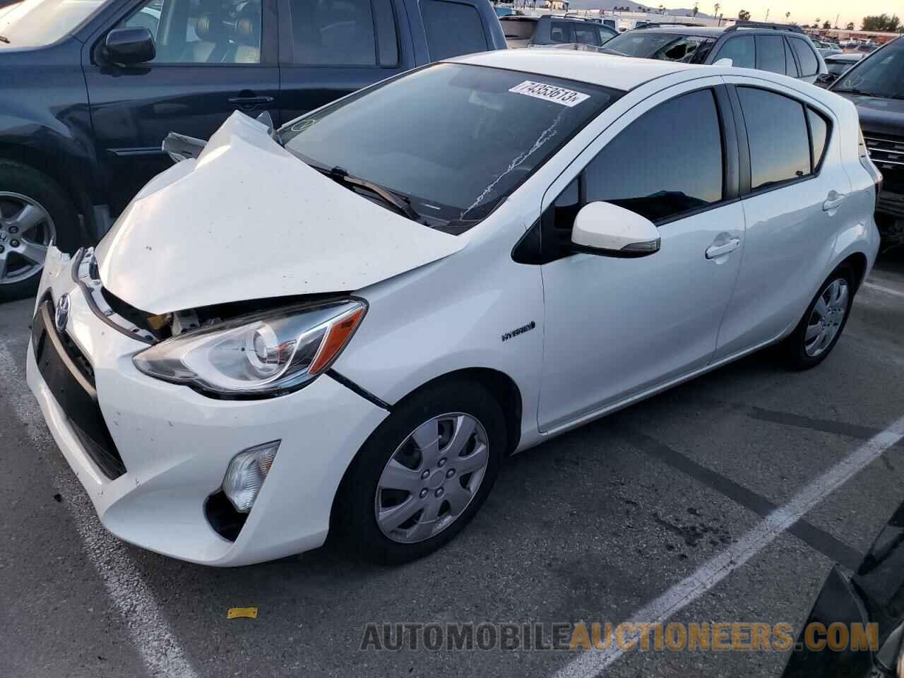 JTDKDTB30F1582884 TOYOTA PRIUS 2015