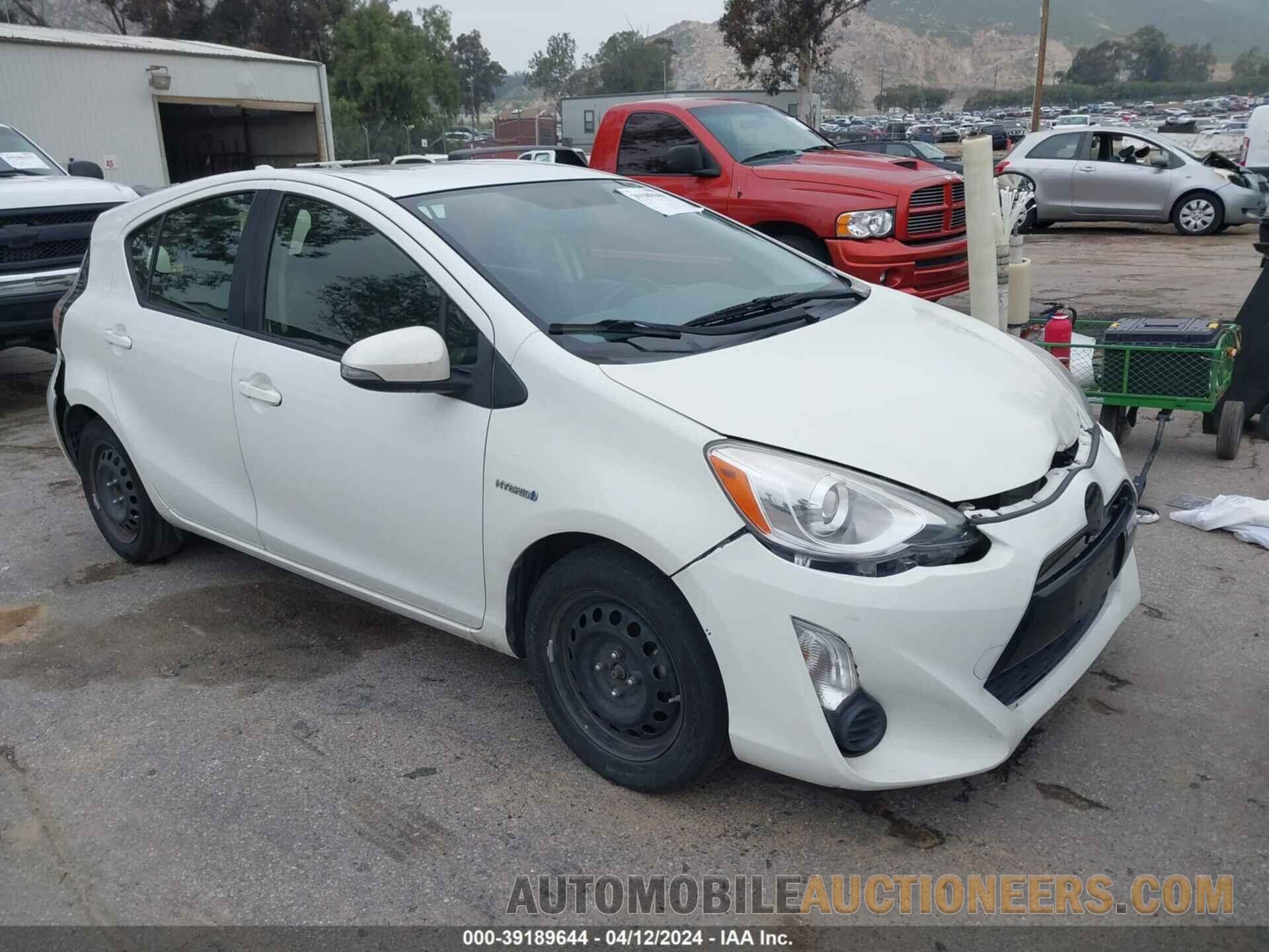 JTDKDTB30F1584070 TOYOTA PRIUS C 2015