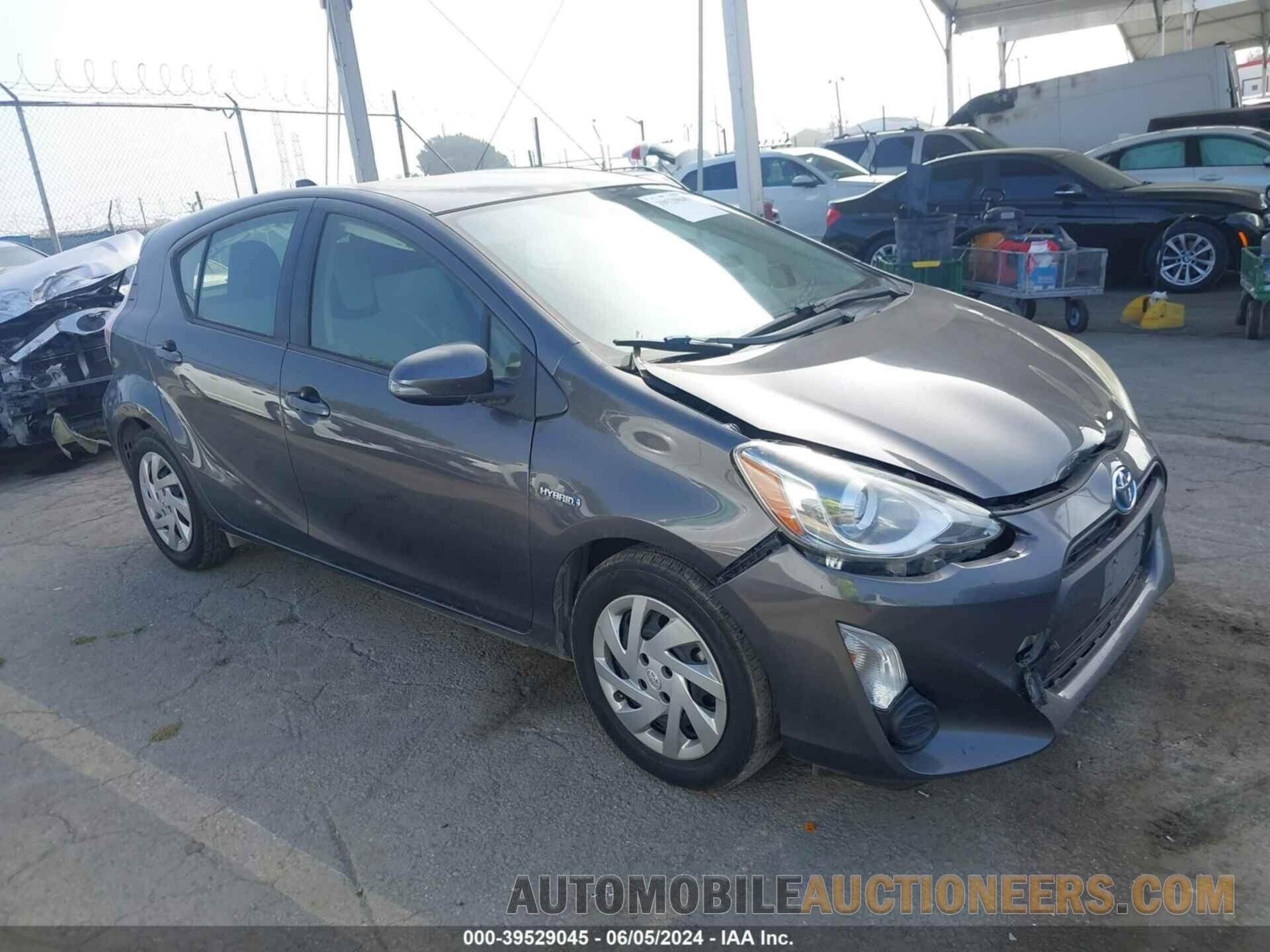 JTDKDTB30F1587373 TOYOTA PRIUS C 2015