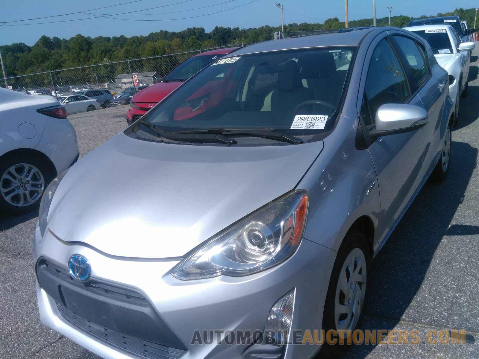 JTDKDTB30G1117233 Toyota Prius c 2016