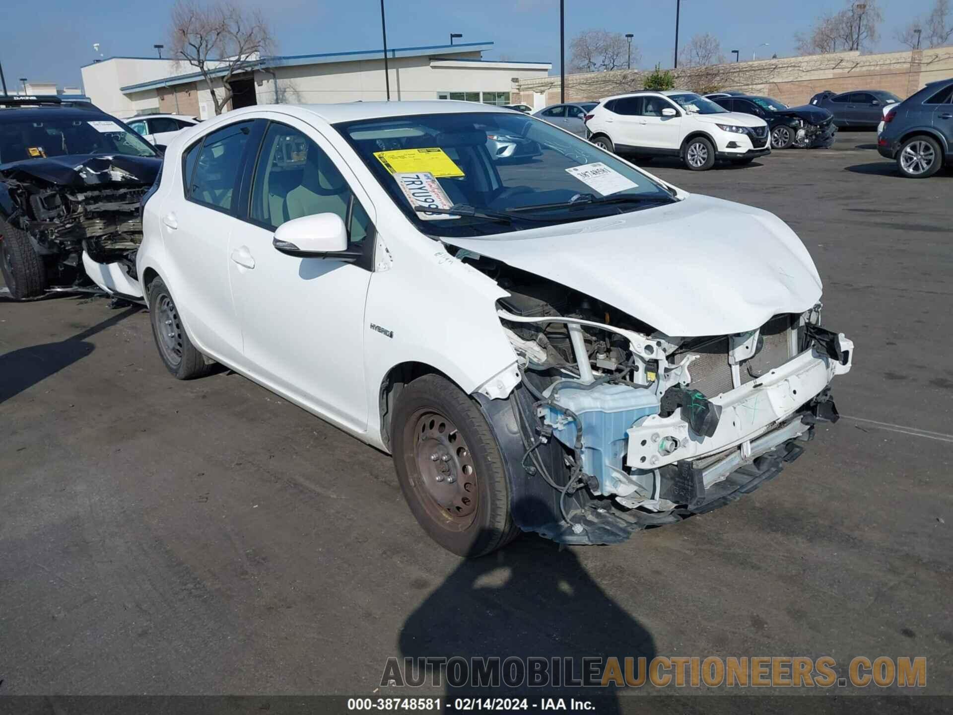 JTDKDTB30G1119340 TOYOTA PRIUS C 2016