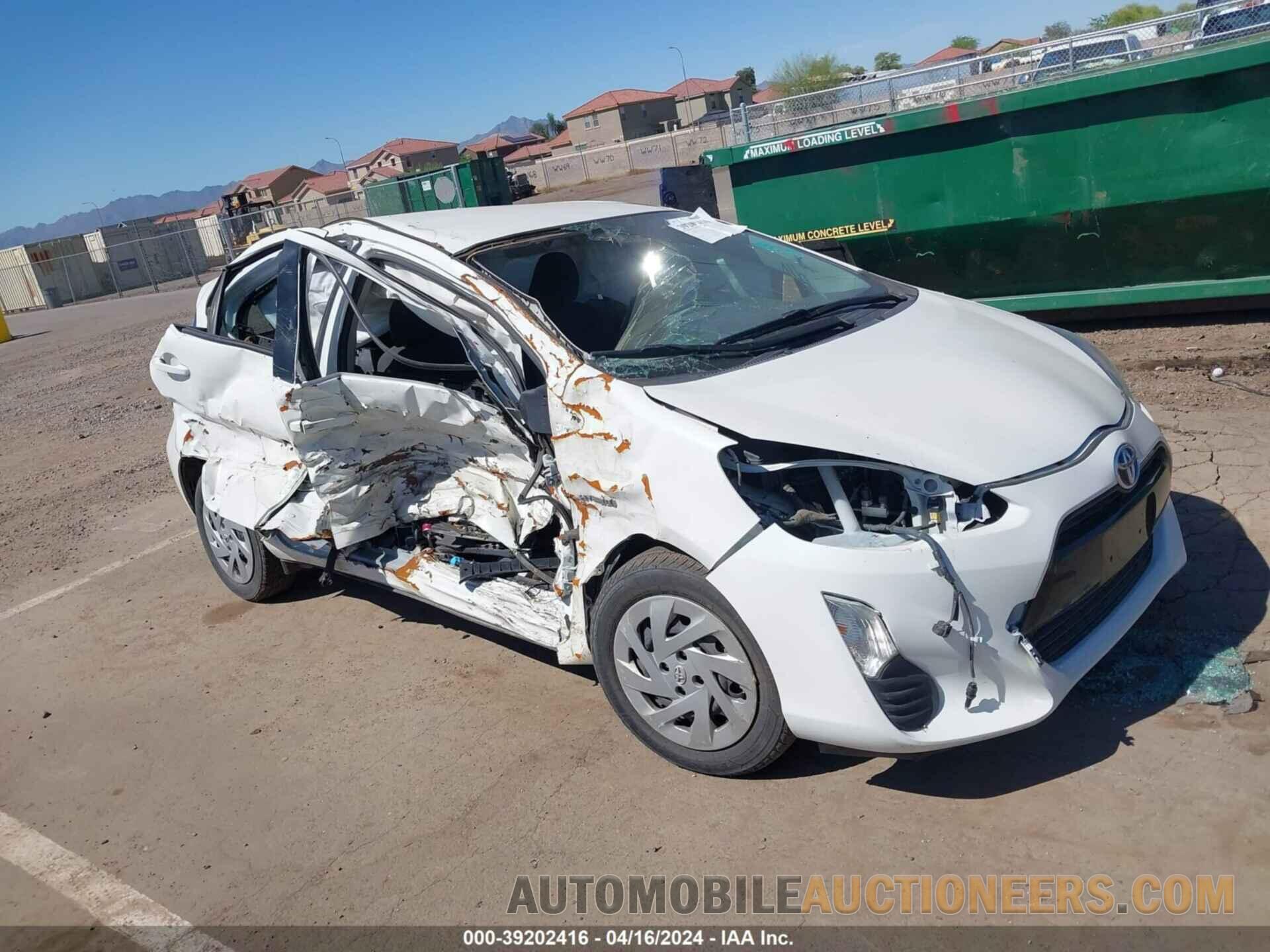 JTDKDTB30G1123291 TOYOTA PRIUS C 2016