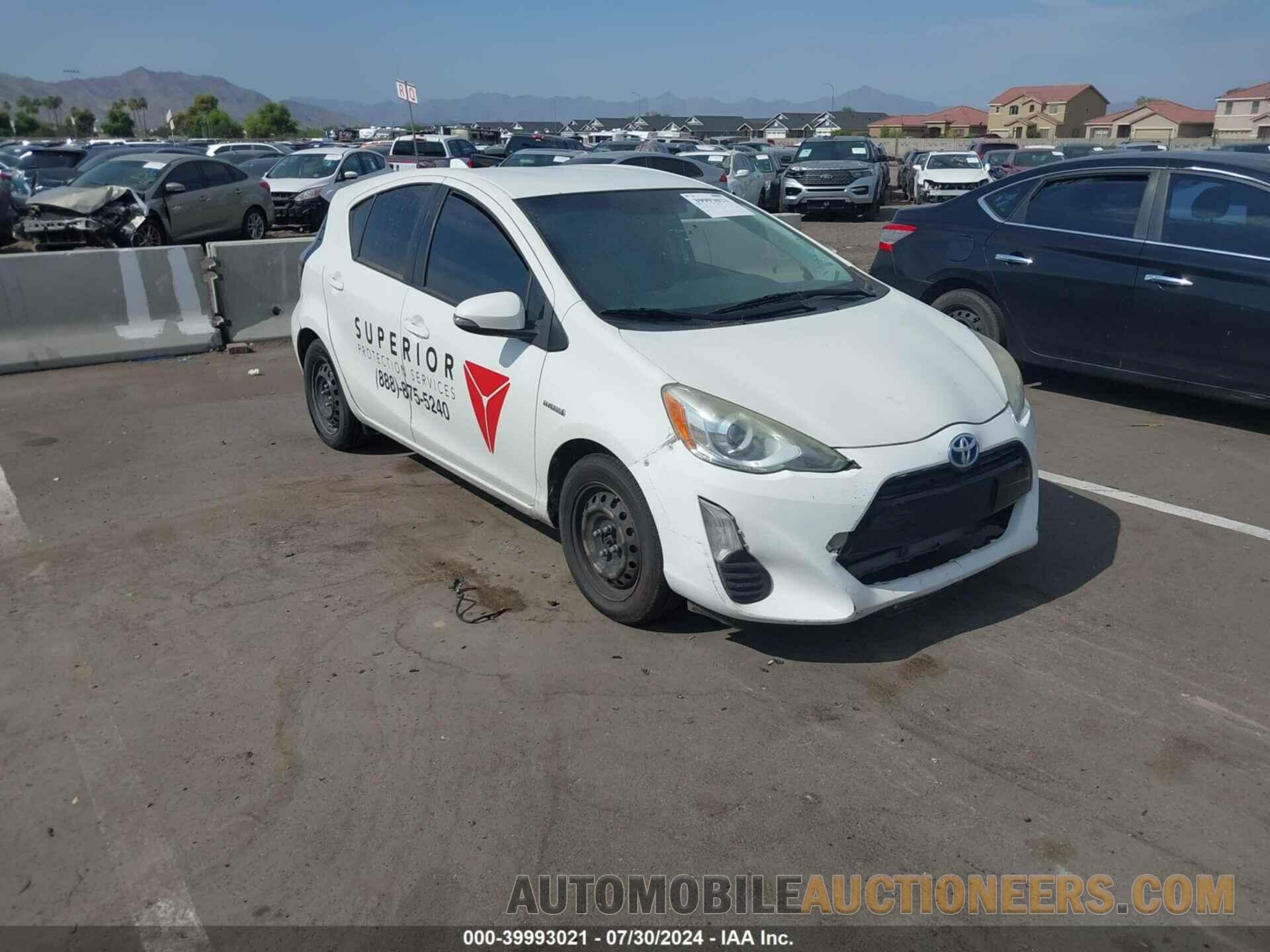 JTDKDTB30G1137787 TOYOTA PRIUS C 2016