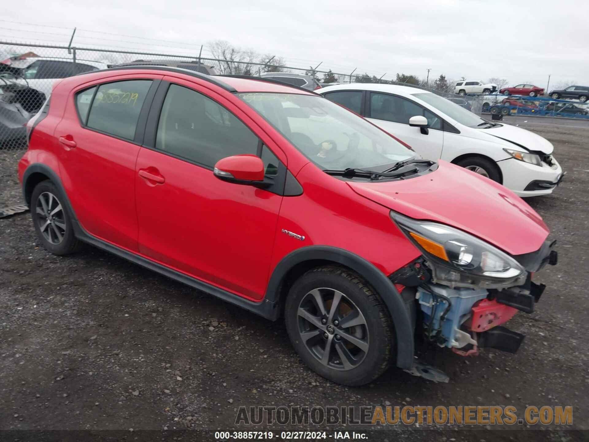 JTDKDTB30J1604312 TOYOTA PRIUS C 2018