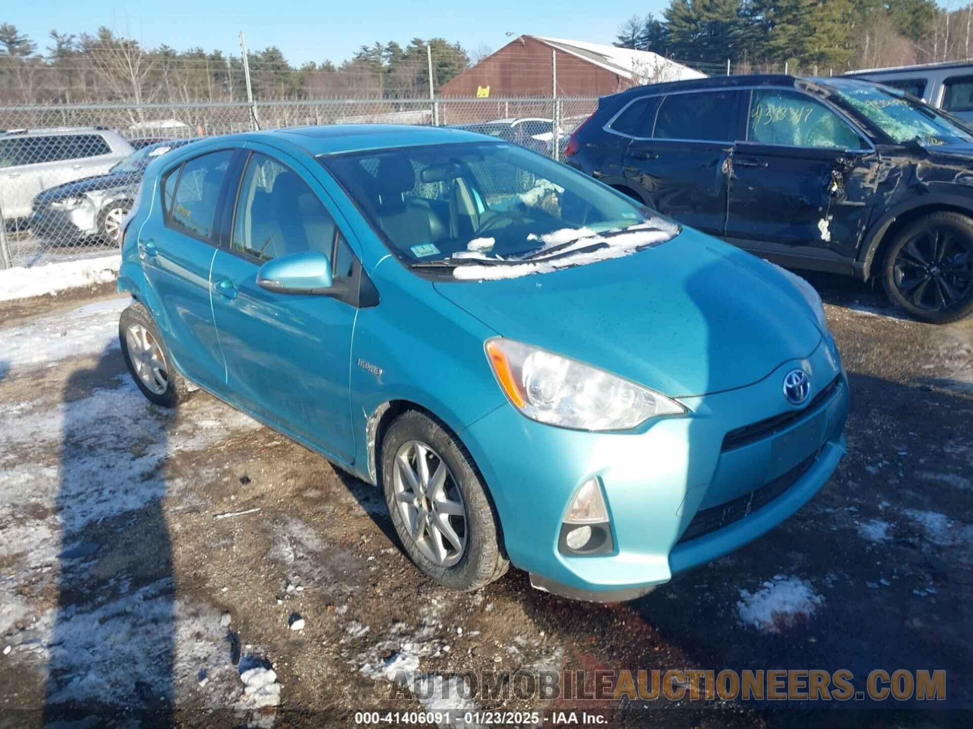 JTDKDTB31C1026594 TOYOTA PRIUS C 2012