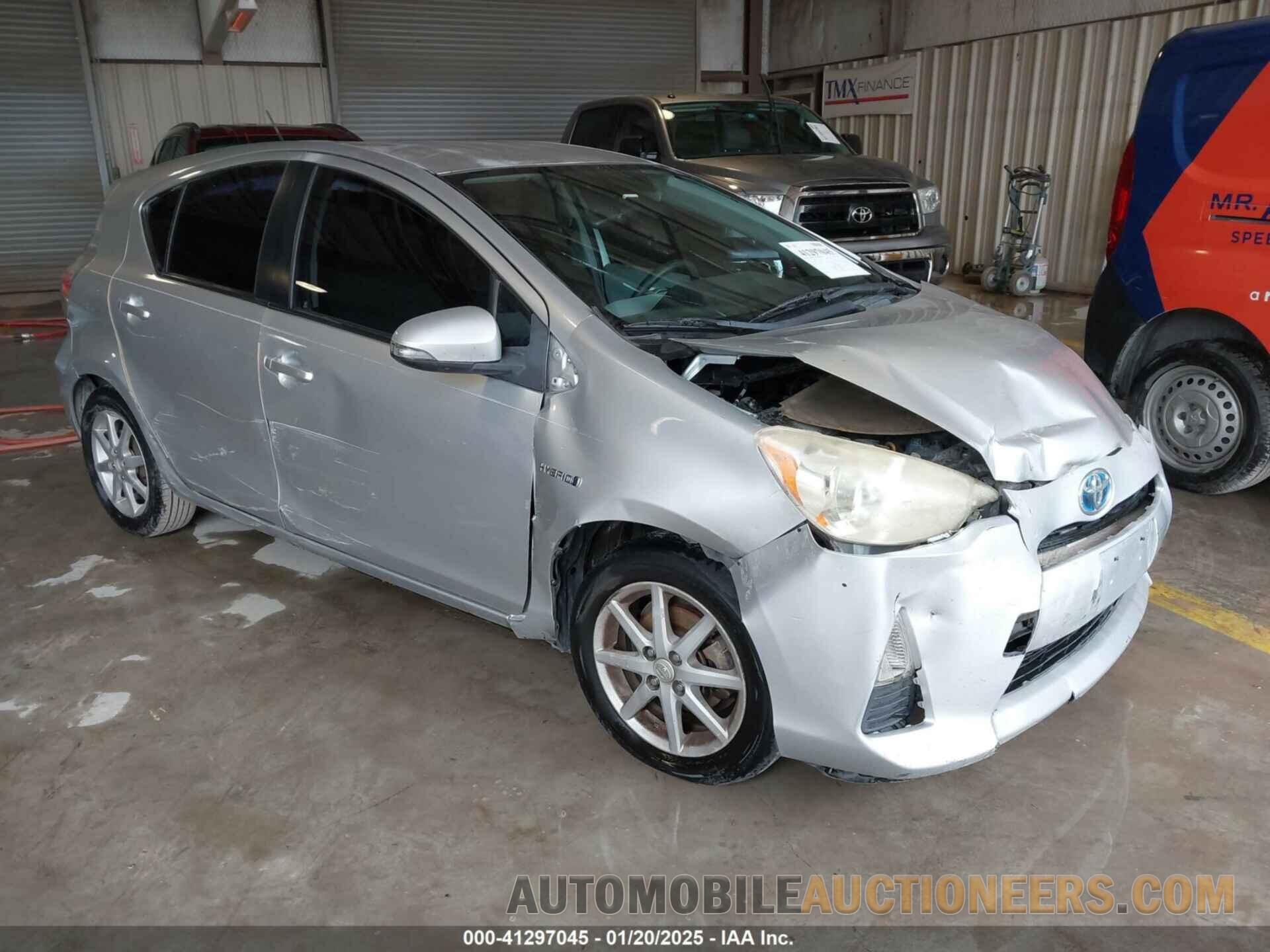 JTDKDTB31C1028393 TOYOTA PRIUS C 2012