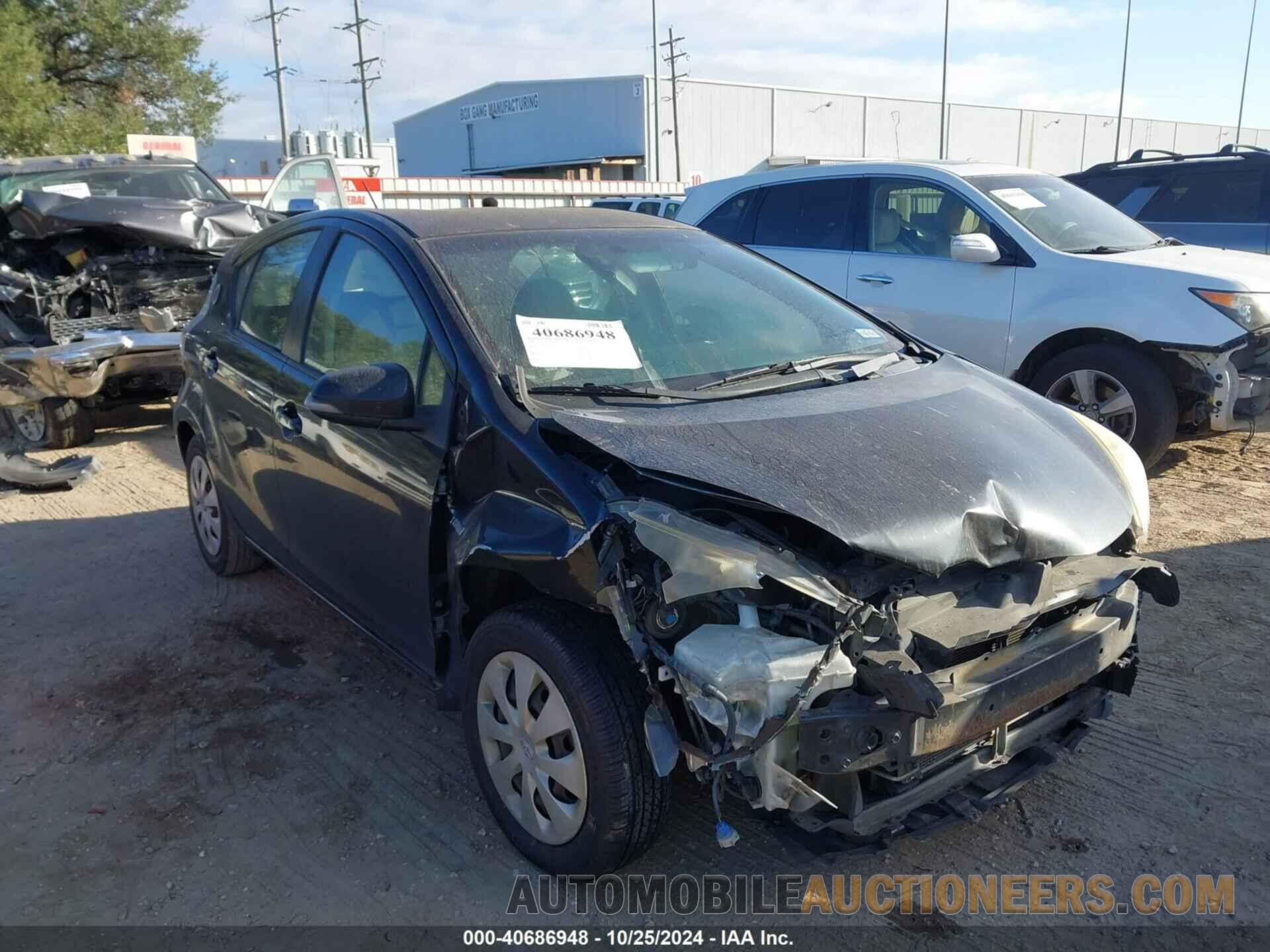 JTDKDTB31D1528930 TOYOTA PRIUS C 2013