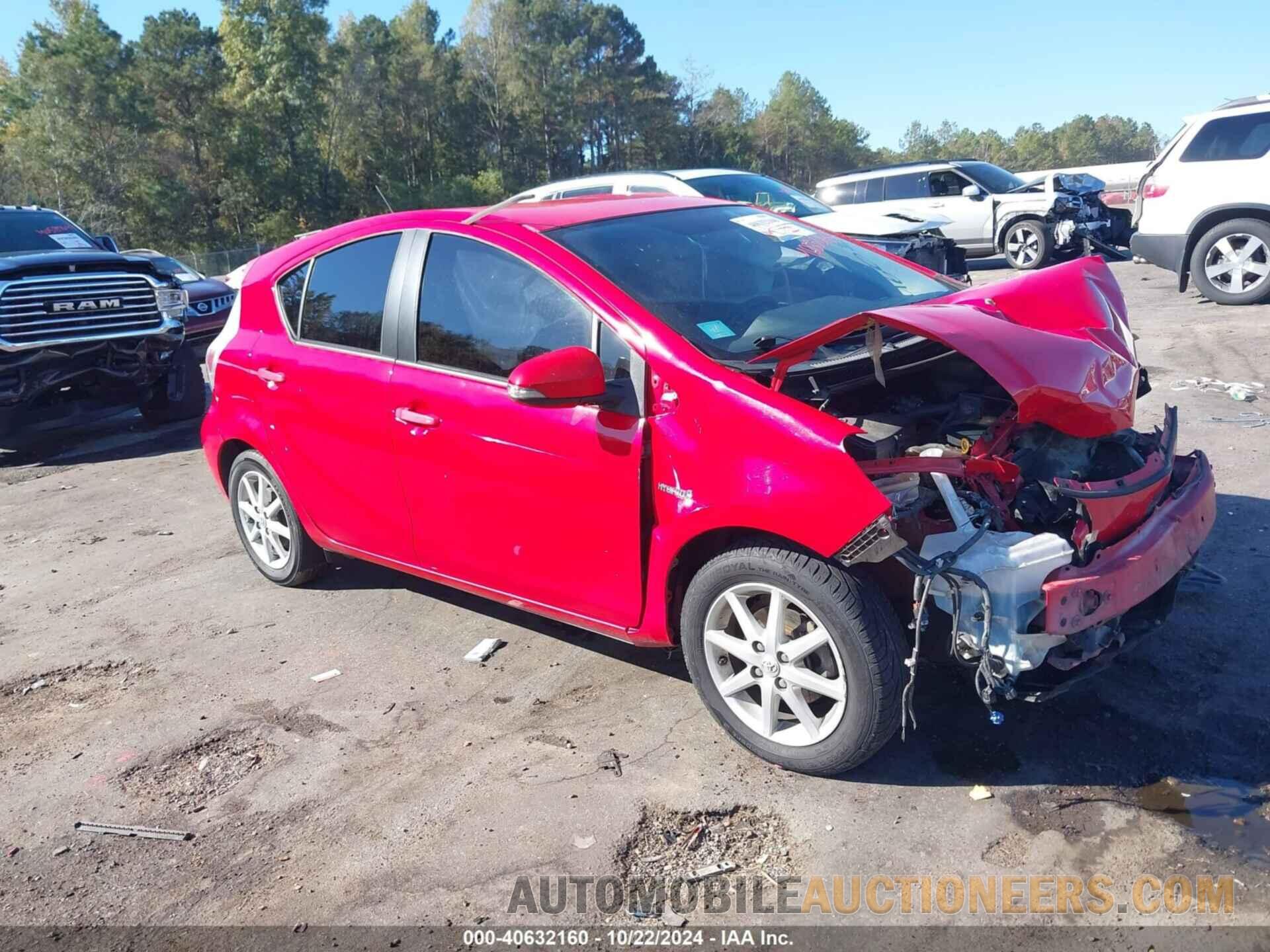 JTDKDTB31E1062787 TOYOTA PRIUS C 2014