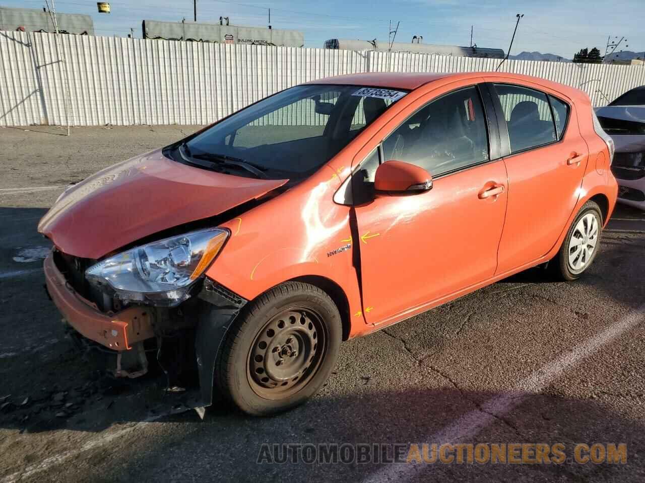 JTDKDTB31E1066015 TOYOTA PRIUS 2014