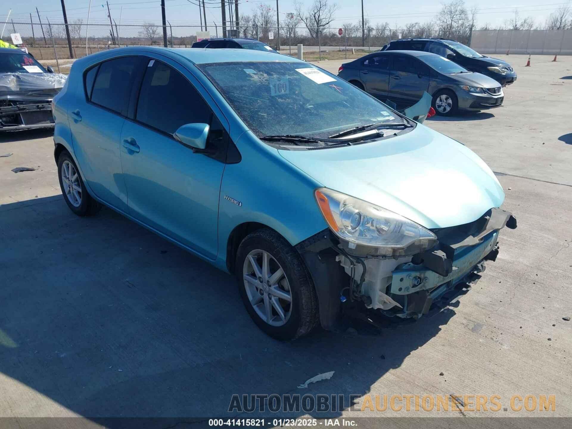 JTDKDTB31E1073806 TOYOTA PRIUS C 2014