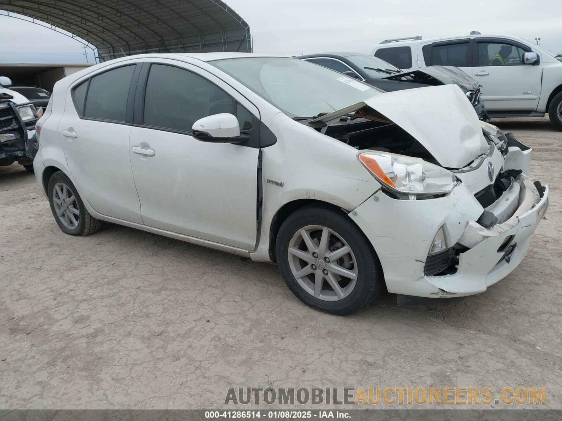 JTDKDTB31E1559712 TOYOTA PRIUS C 2014