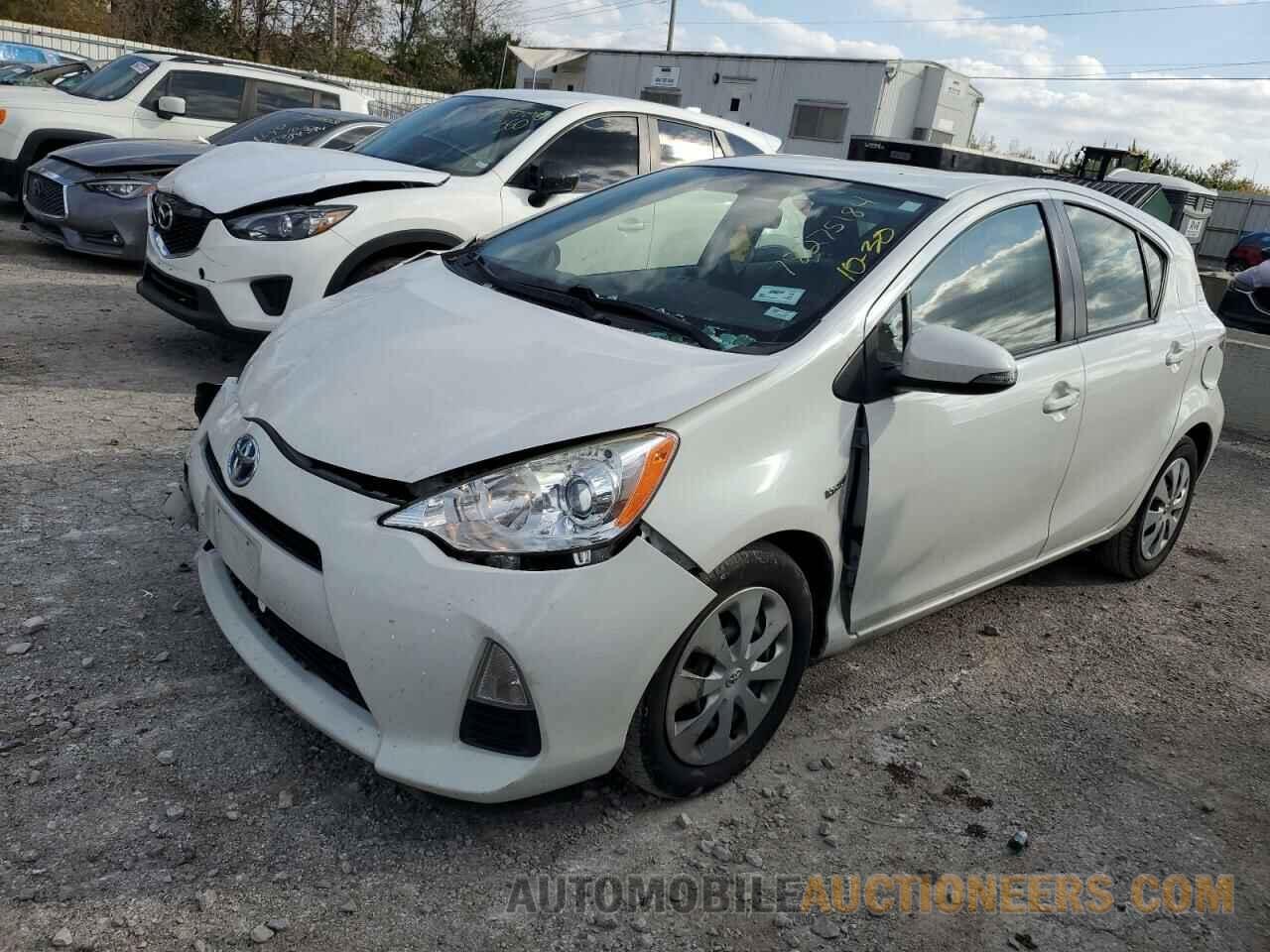 JTDKDTB31E1569639 TOYOTA PRIUS 2014