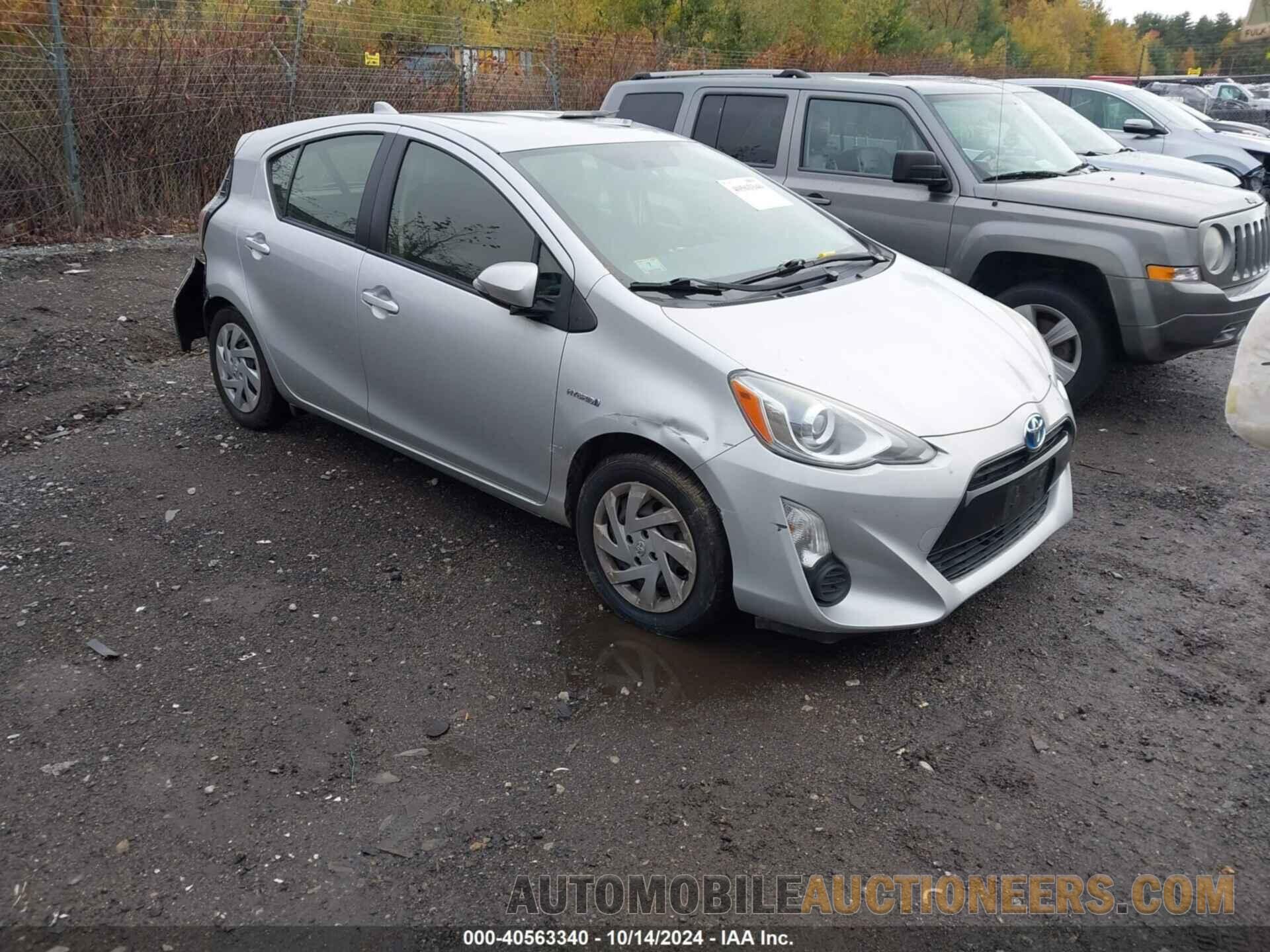 JTDKDTB31F1087934 TOYOTA PRIUS C 2015