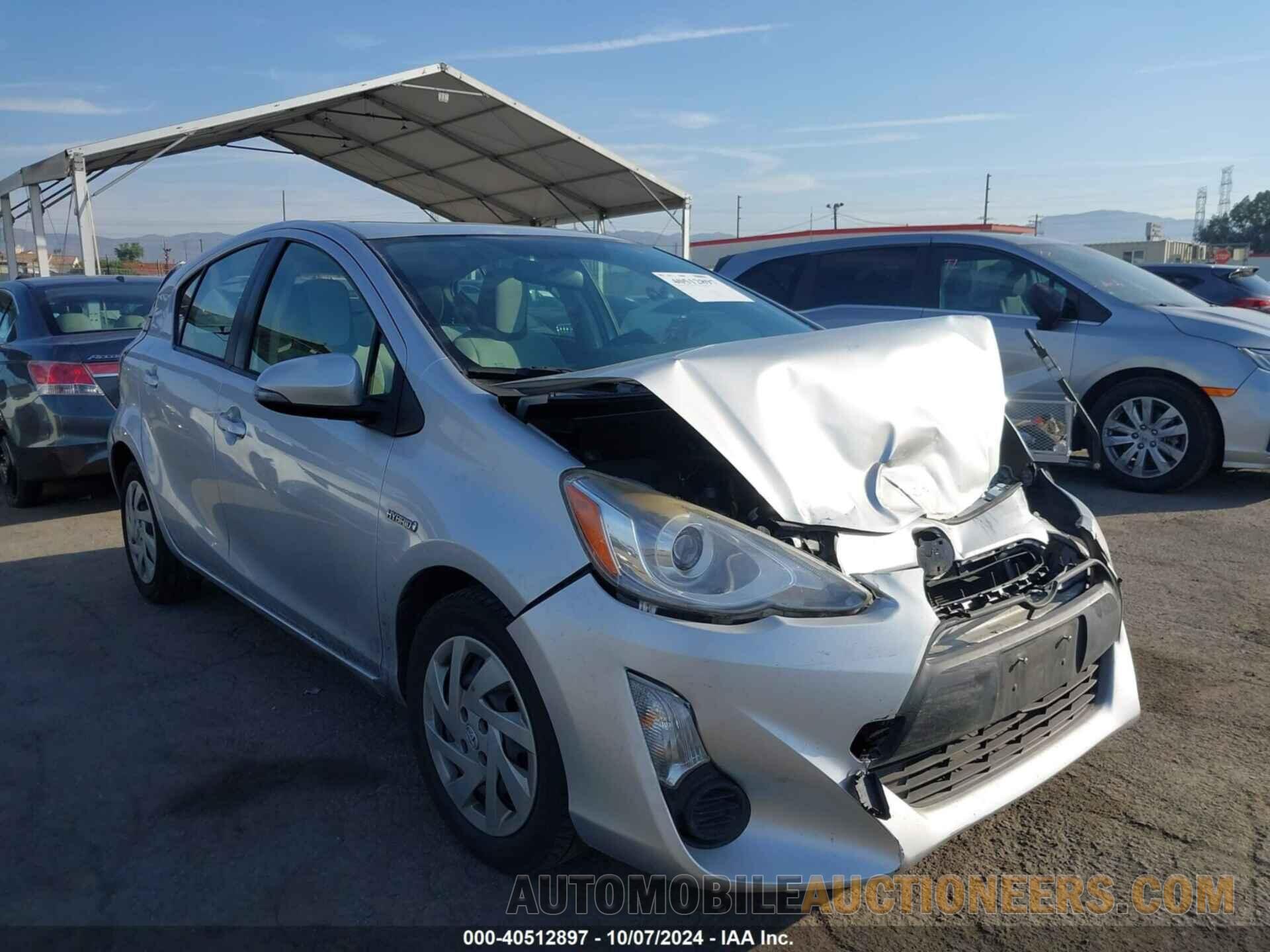 JTDKDTB31F1091627 TOYOTA PRIUS C 2015