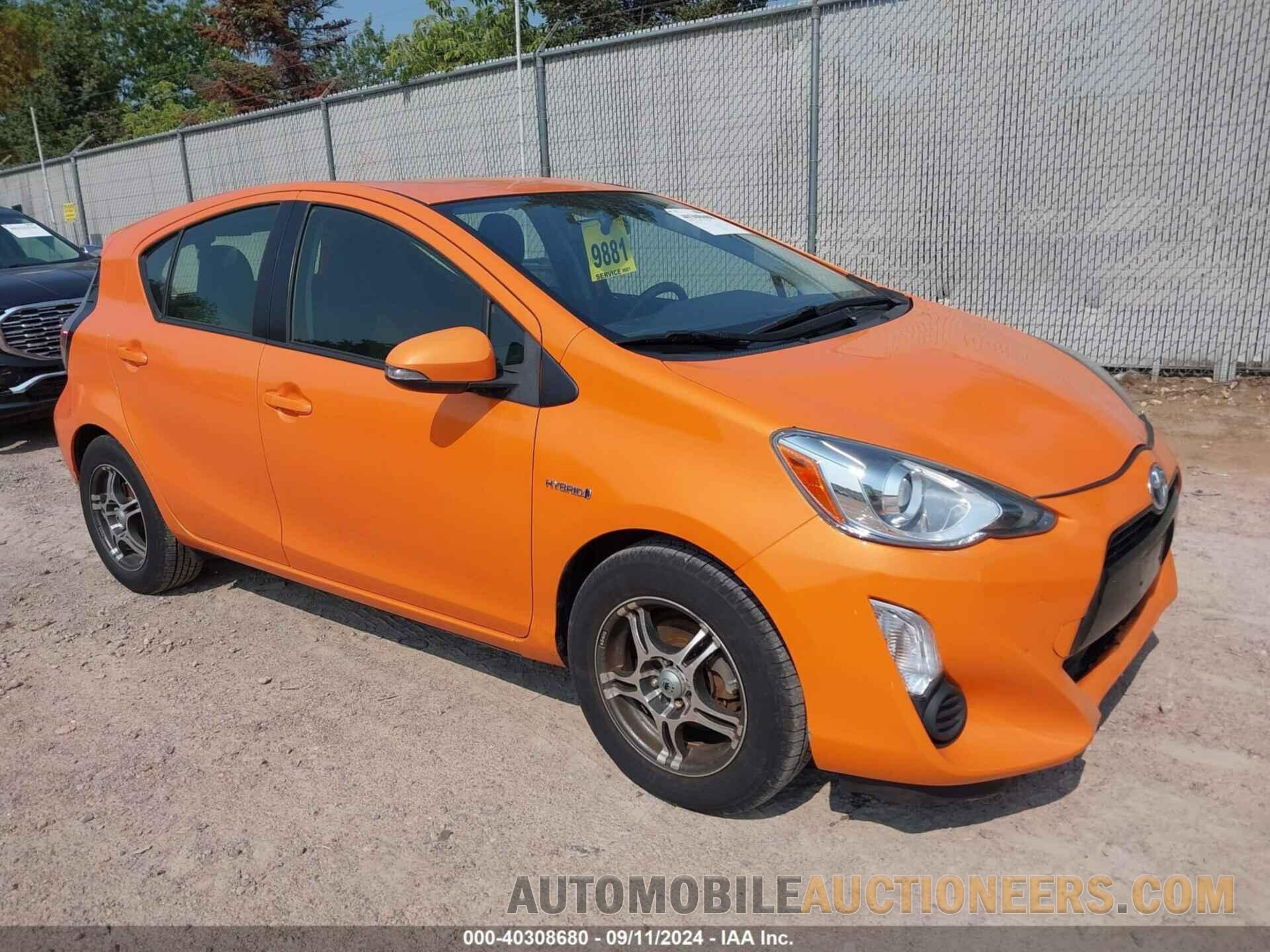 JTDKDTB31F1092521 TOYOTA PRIUS C 2015