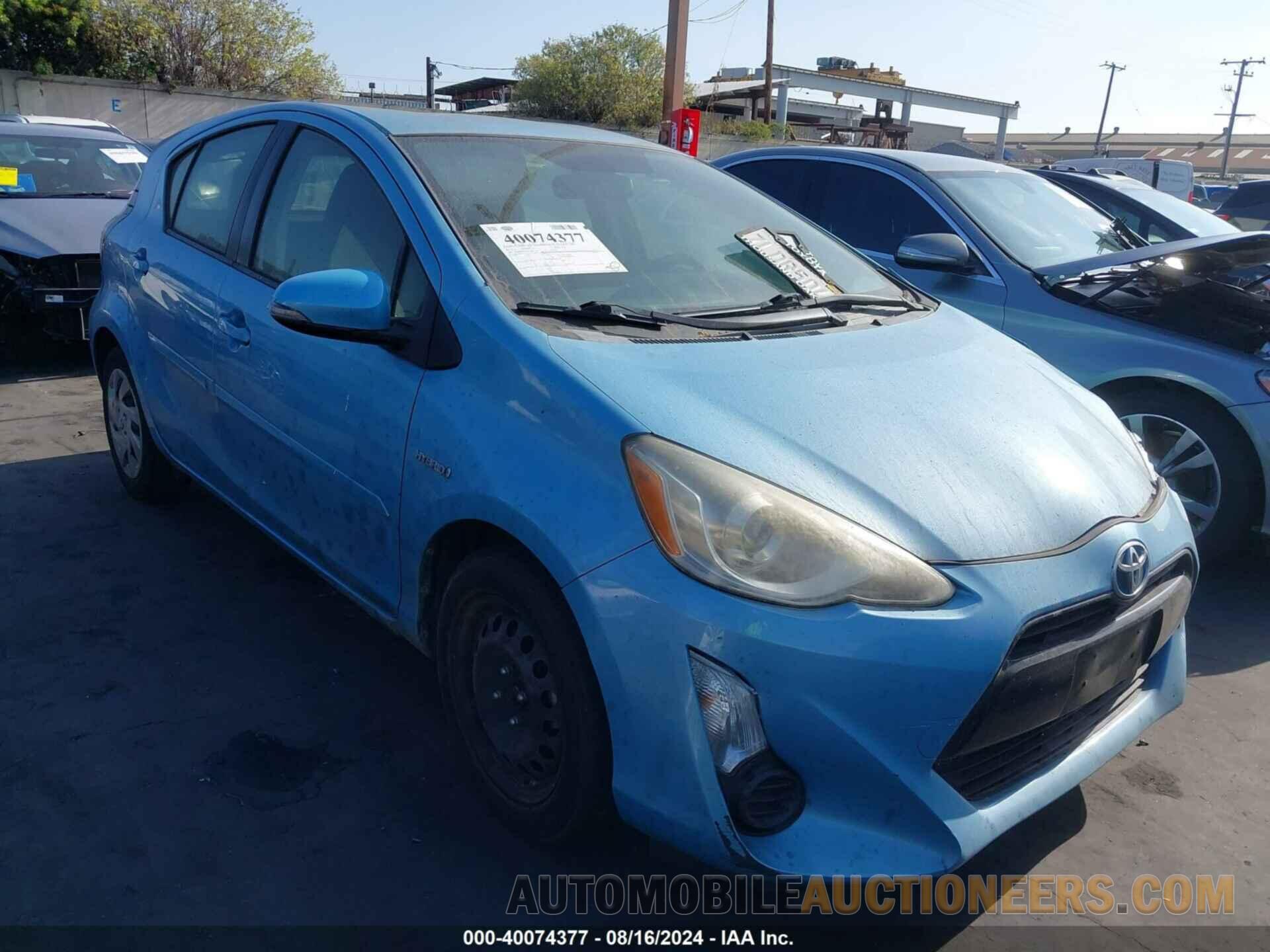 JTDKDTB31F1093524 TOYOTA PRIUS C 2015