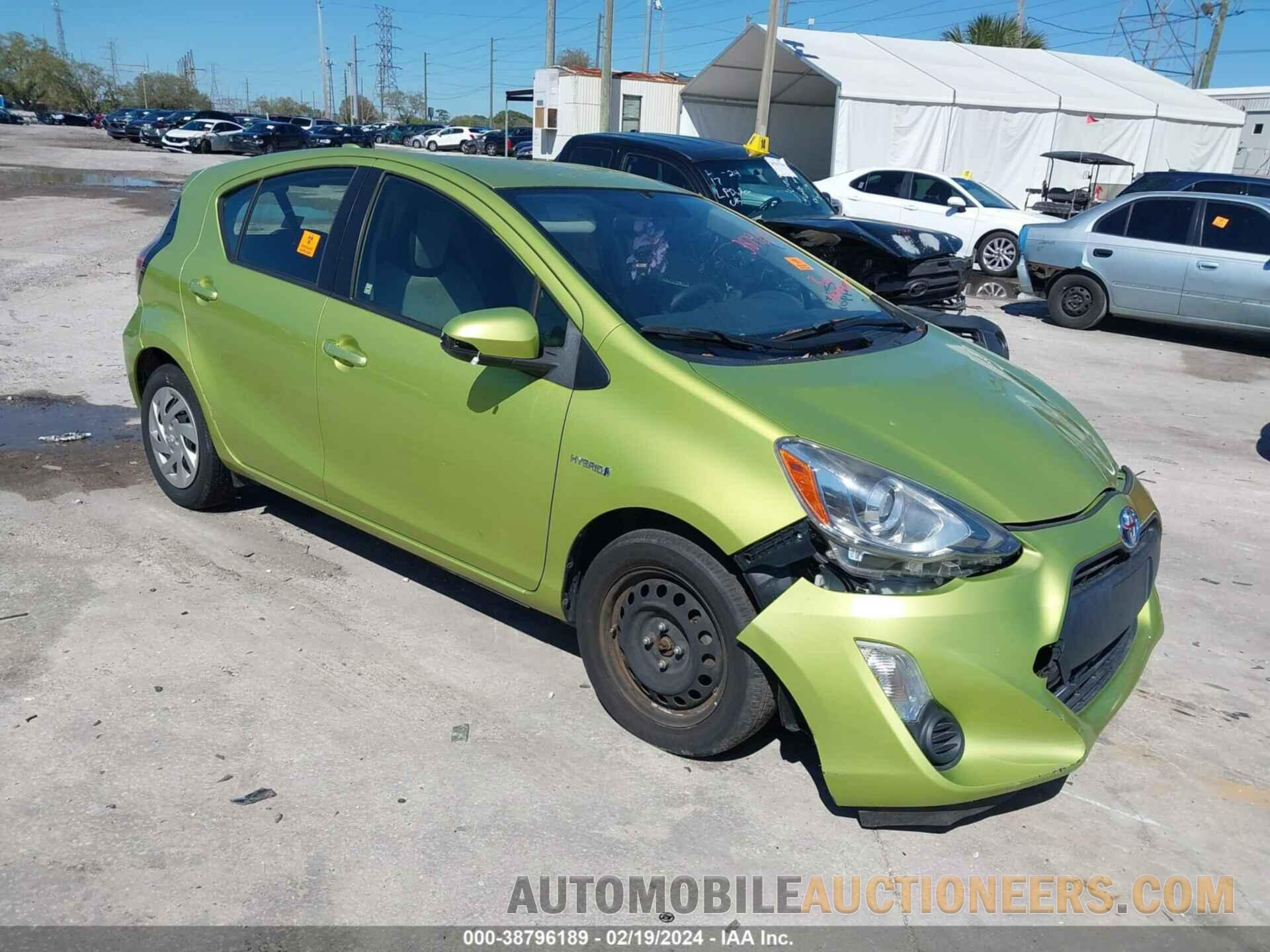 JTDKDTB31F1093894 TOYOTA PRIUS C 2015