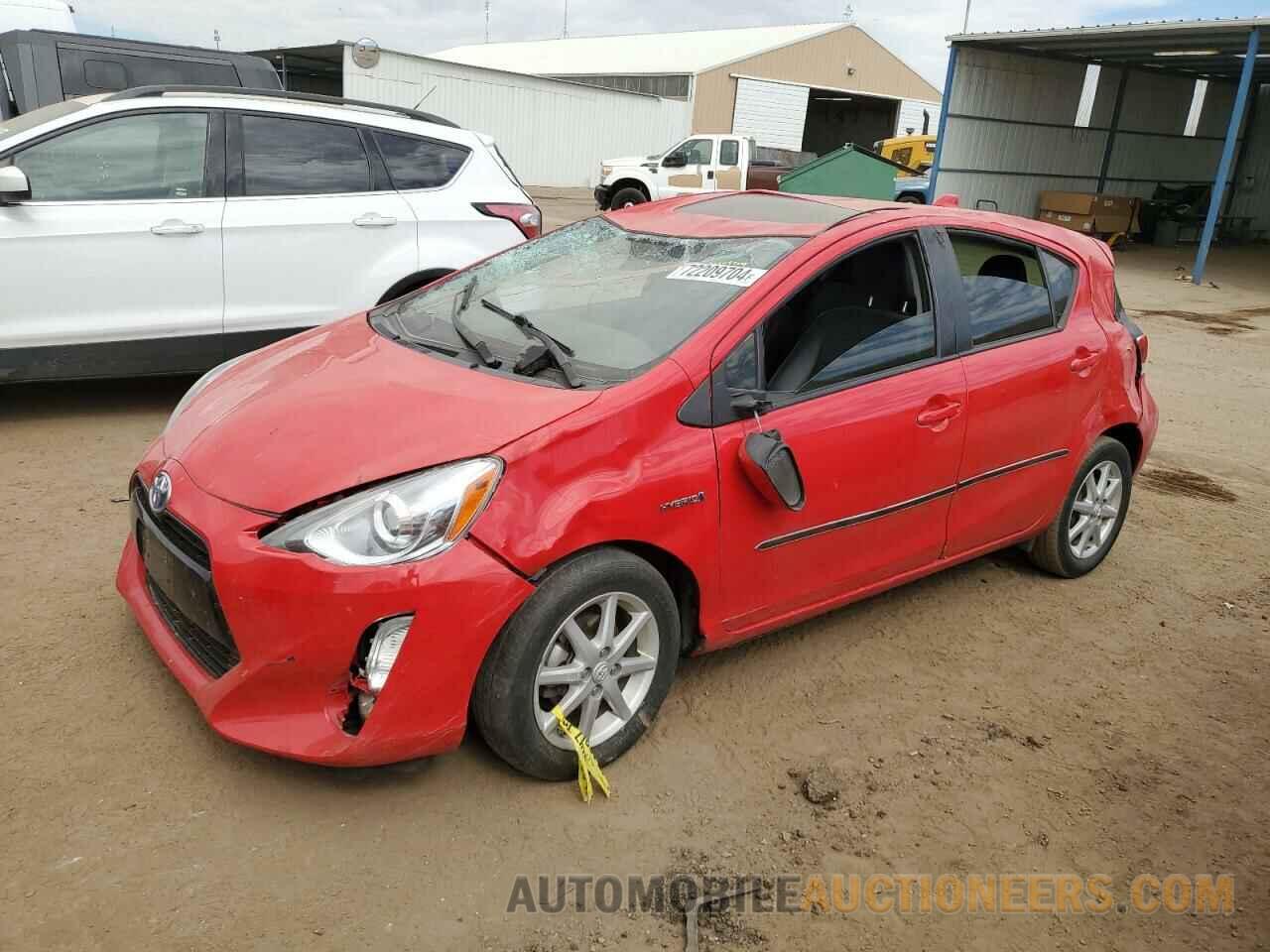 JTDKDTB31F1099968 TOYOTA PRIUS 2015