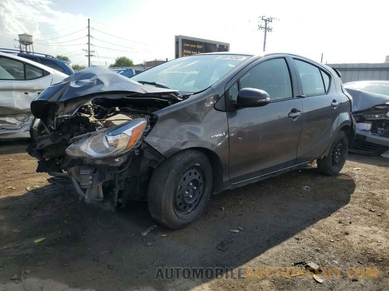 JTDKDTB31F1100844 TOYOTA PRIUS 2015