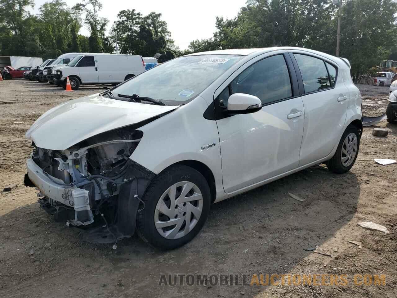 JTDKDTB31F1102707 TOYOTA PRIUS 2015