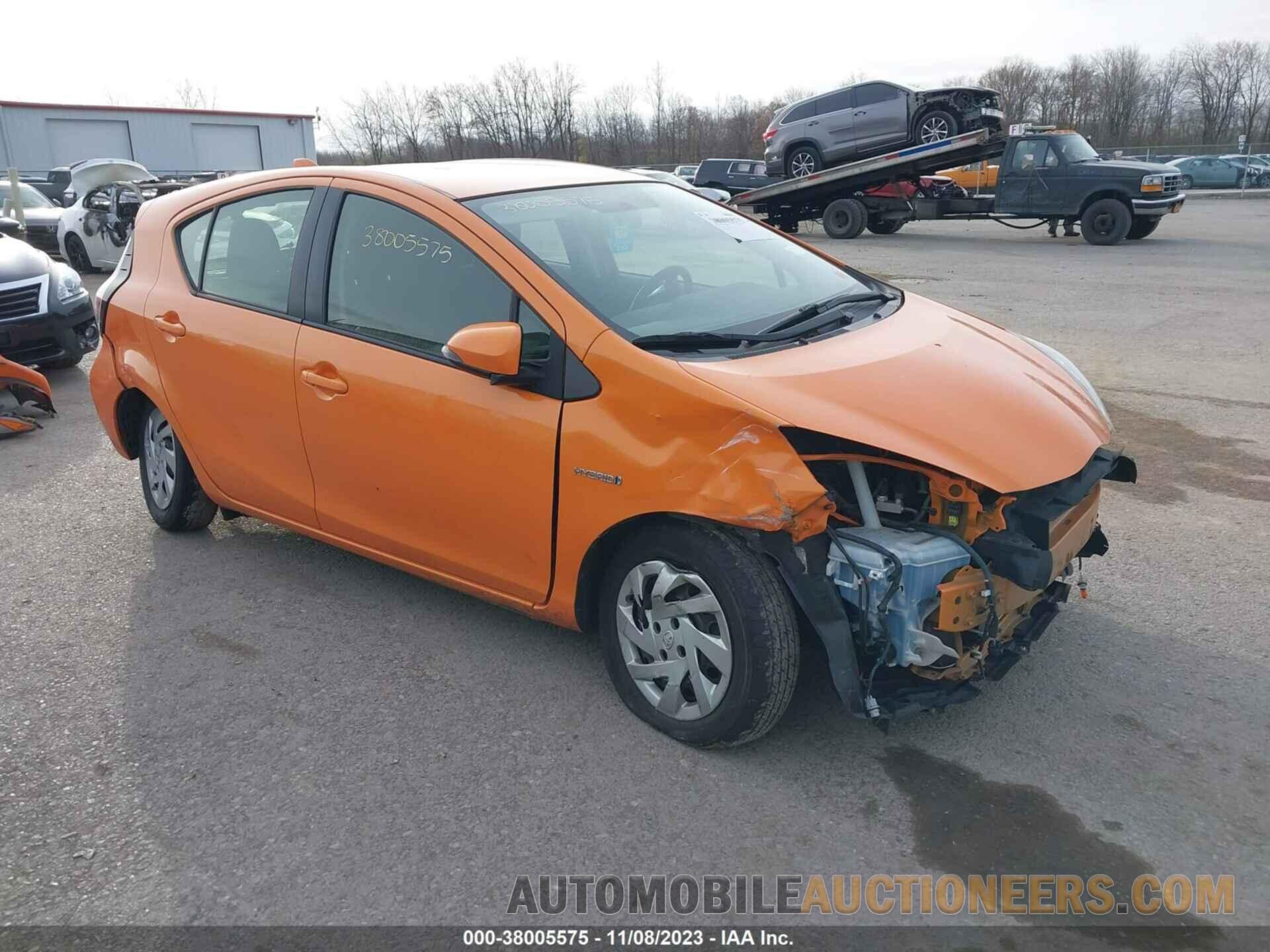 JTDKDTB31F1106921 TOYOTA PRIUS C 2015