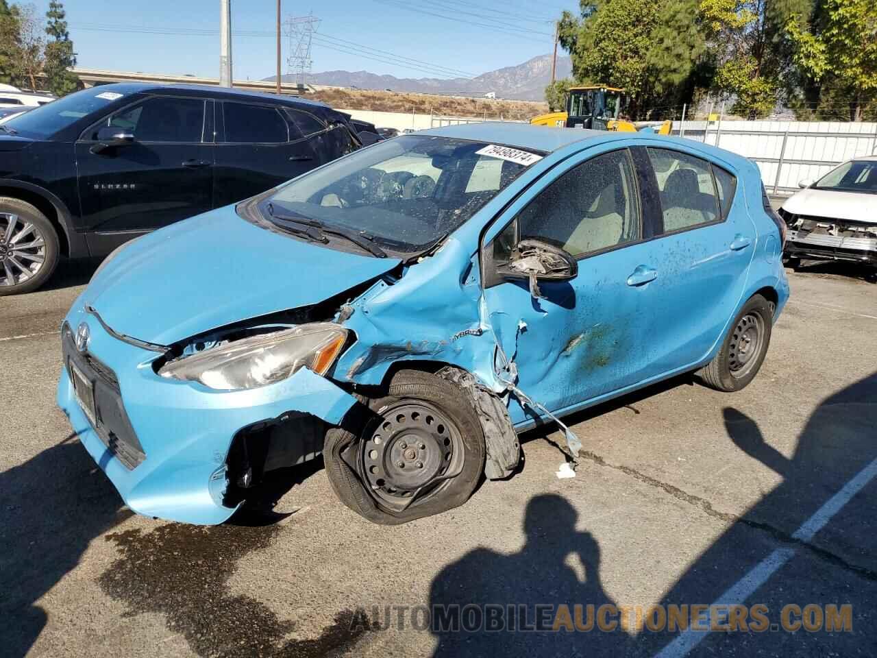 JTDKDTB31F1108054 TOYOTA PRIUS 2015