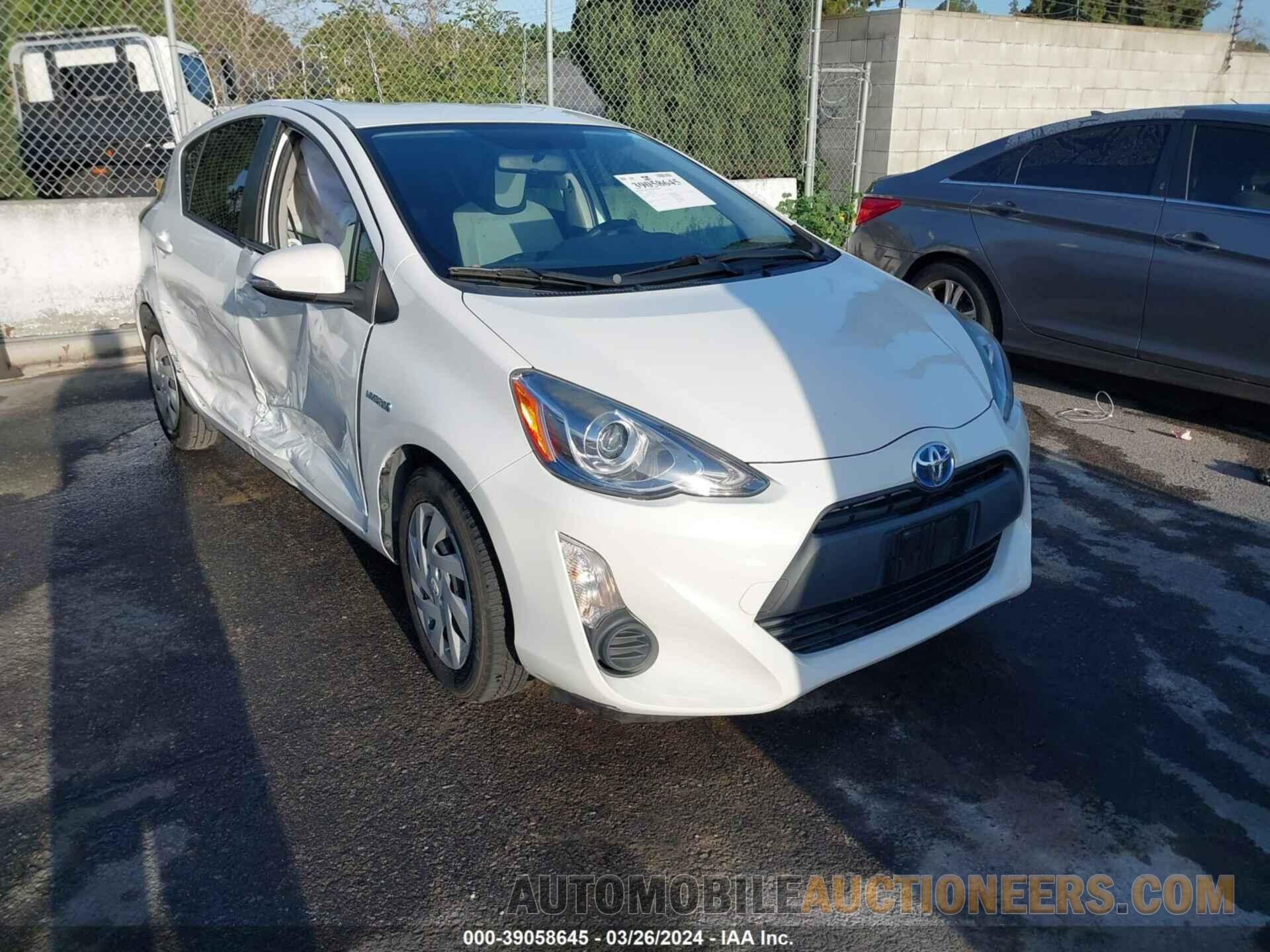 JTDKDTB31F1577659 TOYOTA PRIUS C 2015