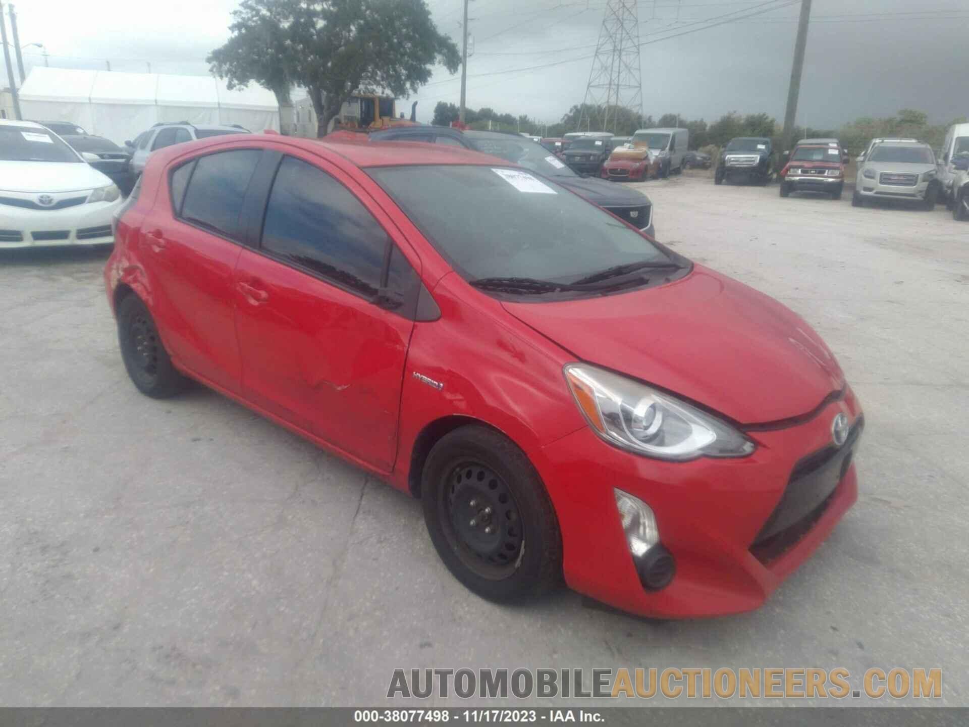 JTDKDTB31F1579671 TOYOTA PRIUS C 2015