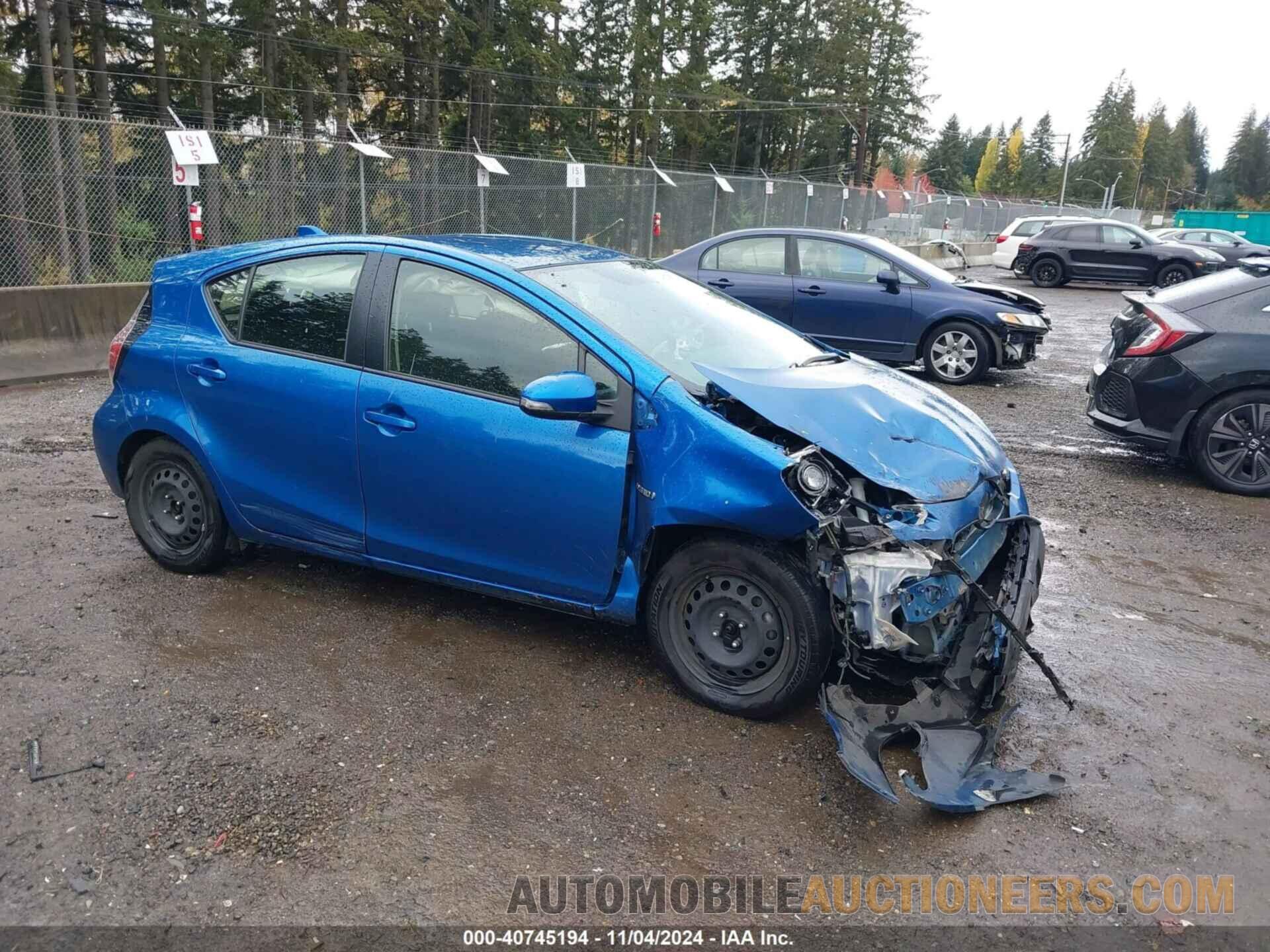 JTDKDTB31F1579752 TOYOTA PRIUS C 2015