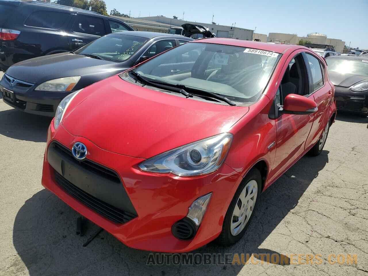 JTDKDTB31F1580223 TOYOTA PRIUS 2015