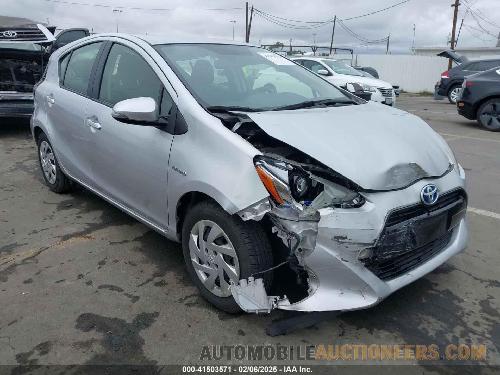 JTDKDTB31F1580853 TOYOTA PRIUS C 2015