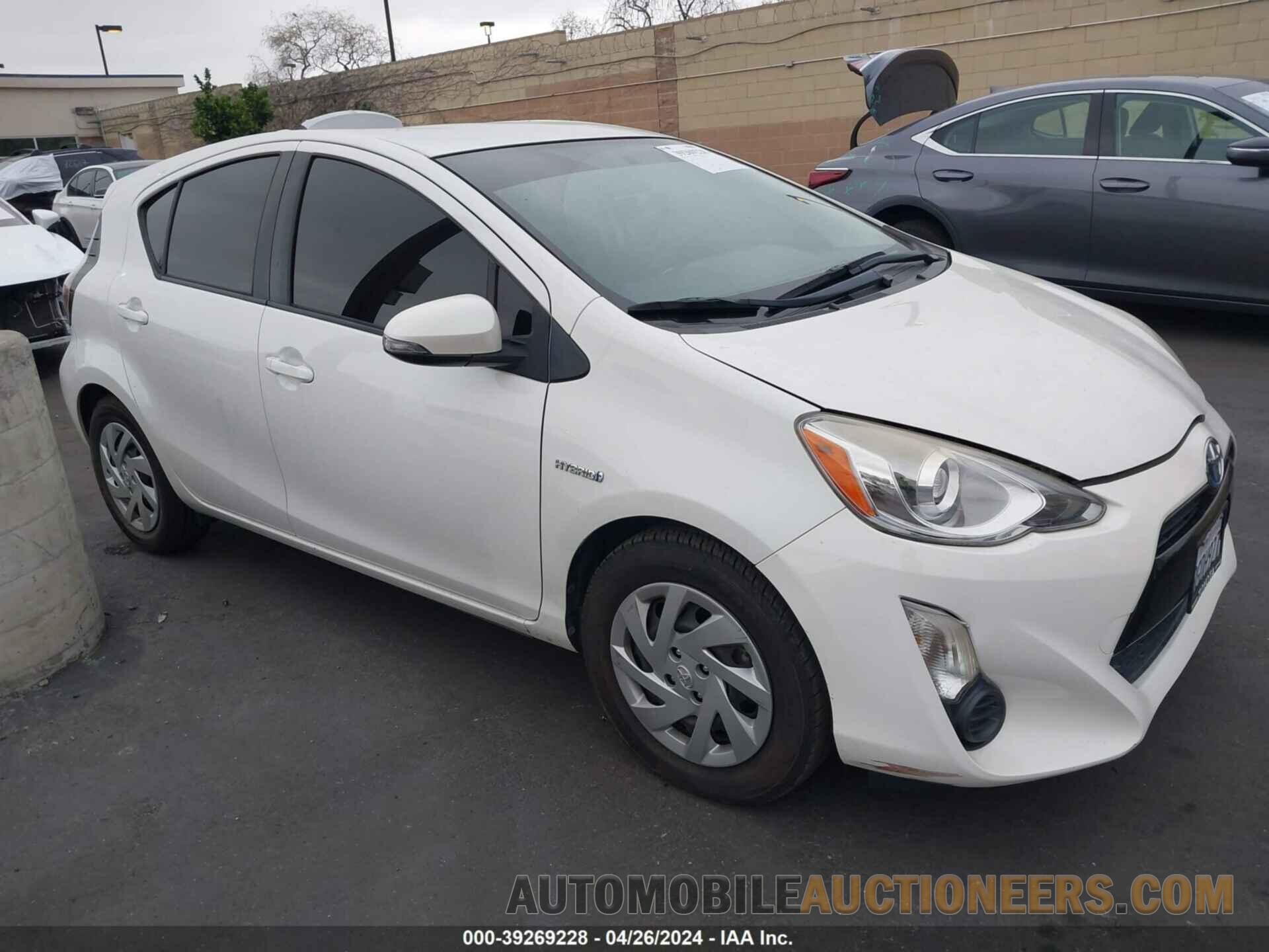 JTDKDTB31F1581484 TOYOTA PRIUS C 2015