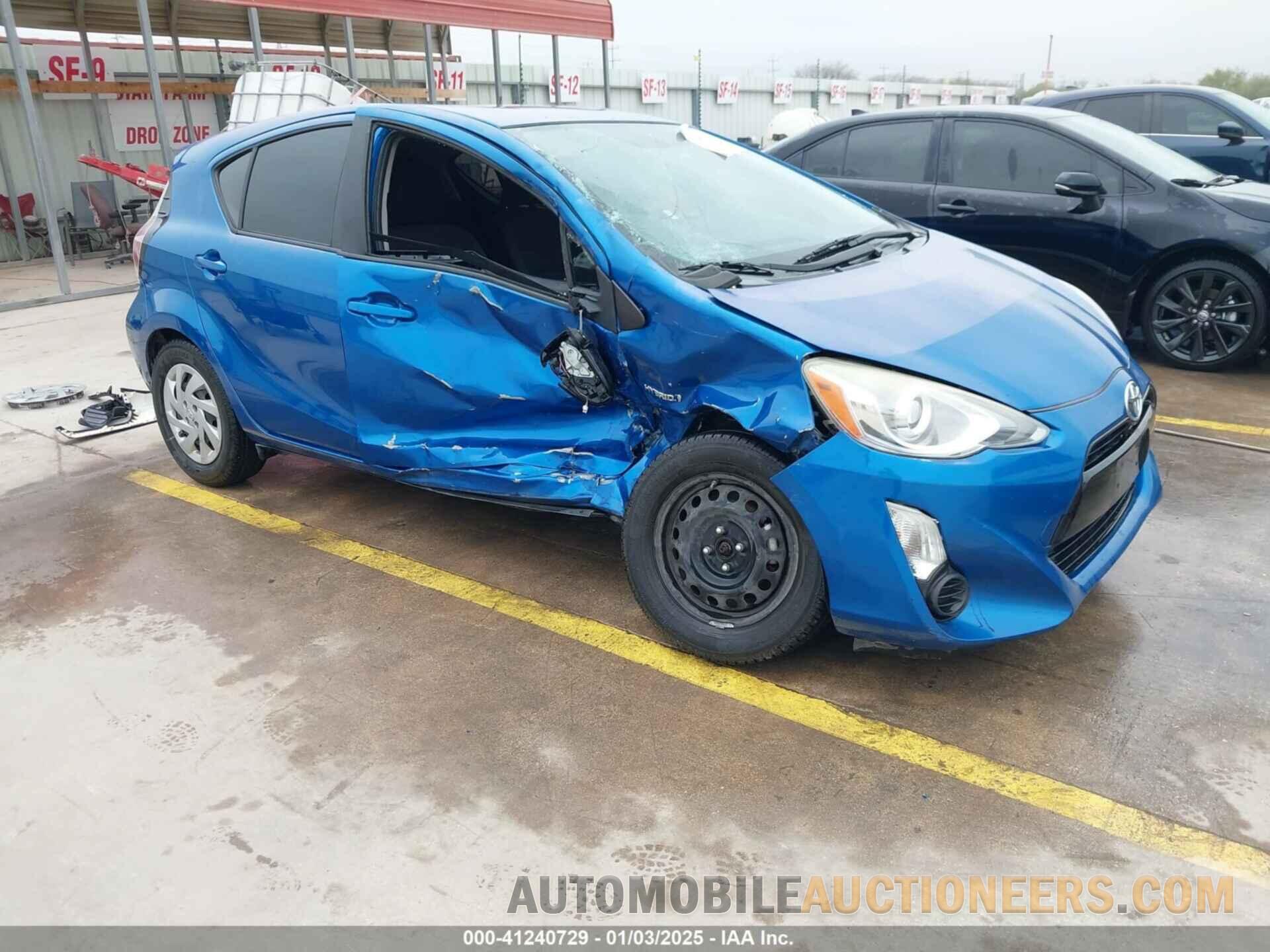 JTDKDTB31F1582344 TOYOTA PRIUS C 2015