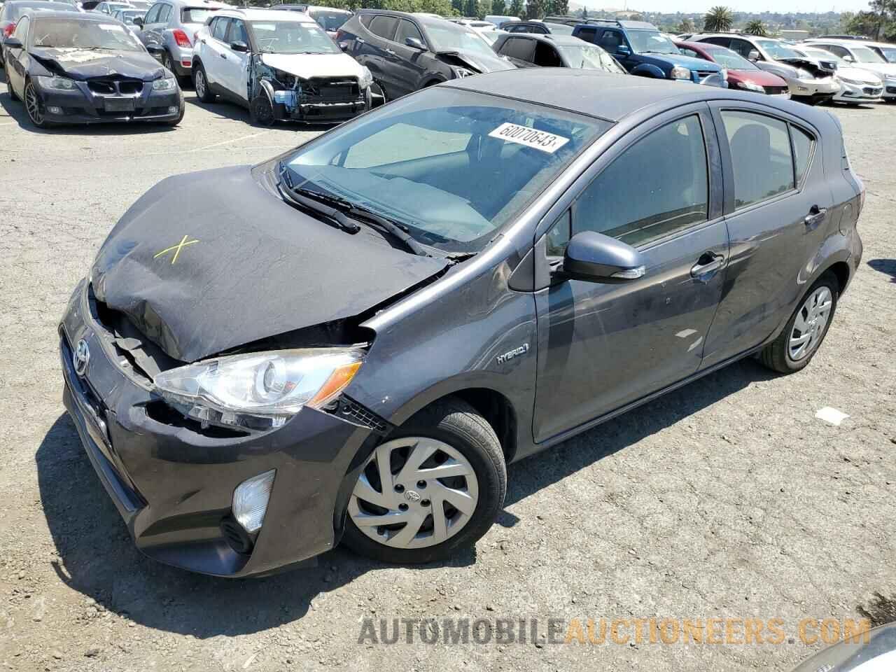 JTDKDTB31F1584823 TOYOTA PRIUS 2015