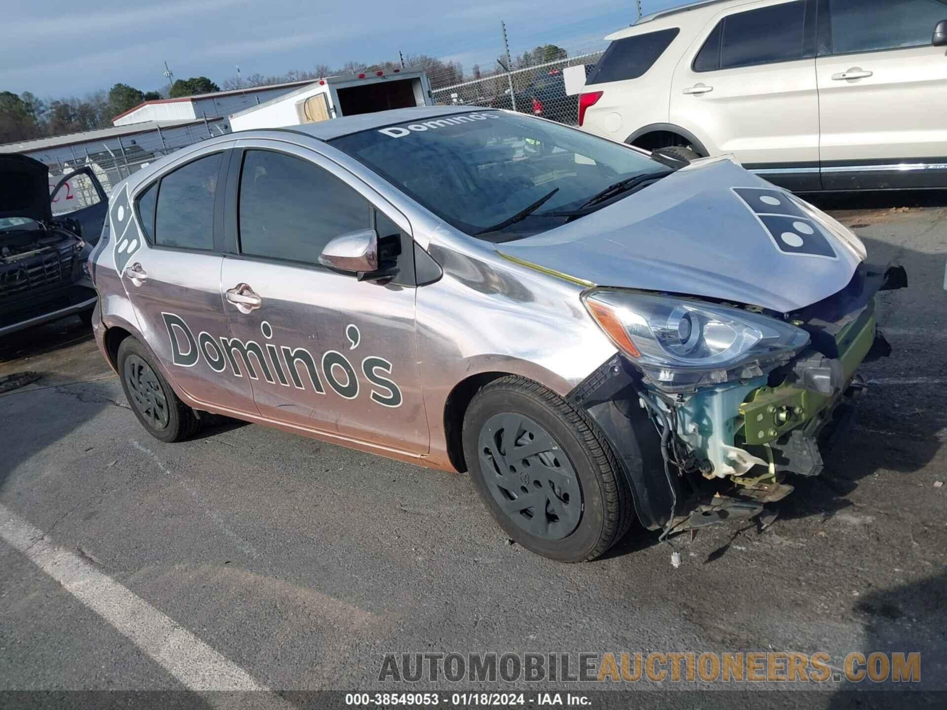 JTDKDTB31G1122795 TOYOTA PRIUS C 2016