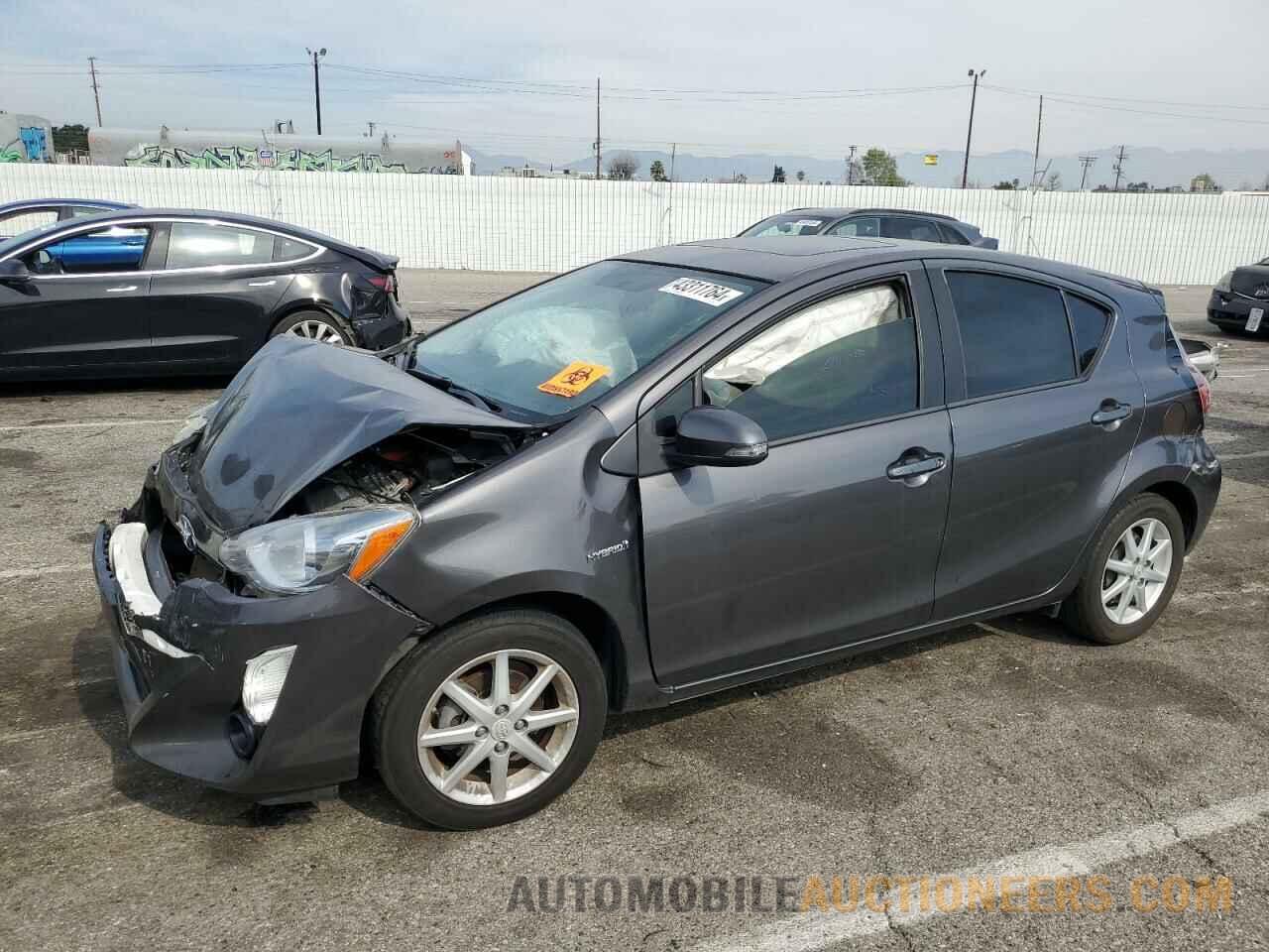 JTDKDTB31G1122859 TOYOTA PRIUS 2016