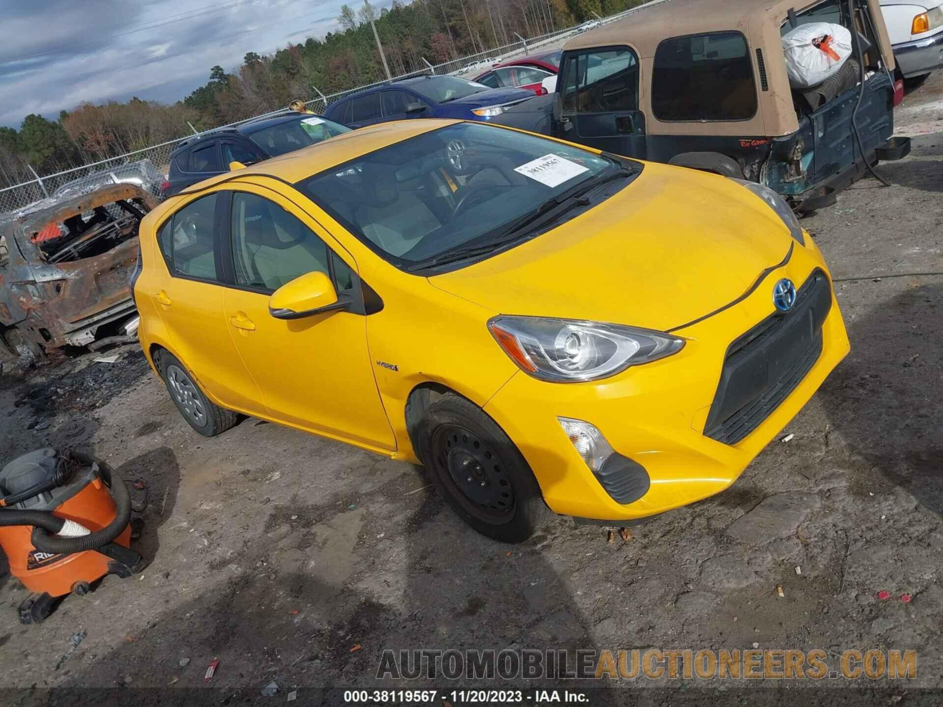 JTDKDTB31G1124286 TOYOTA PRIUS C 2016