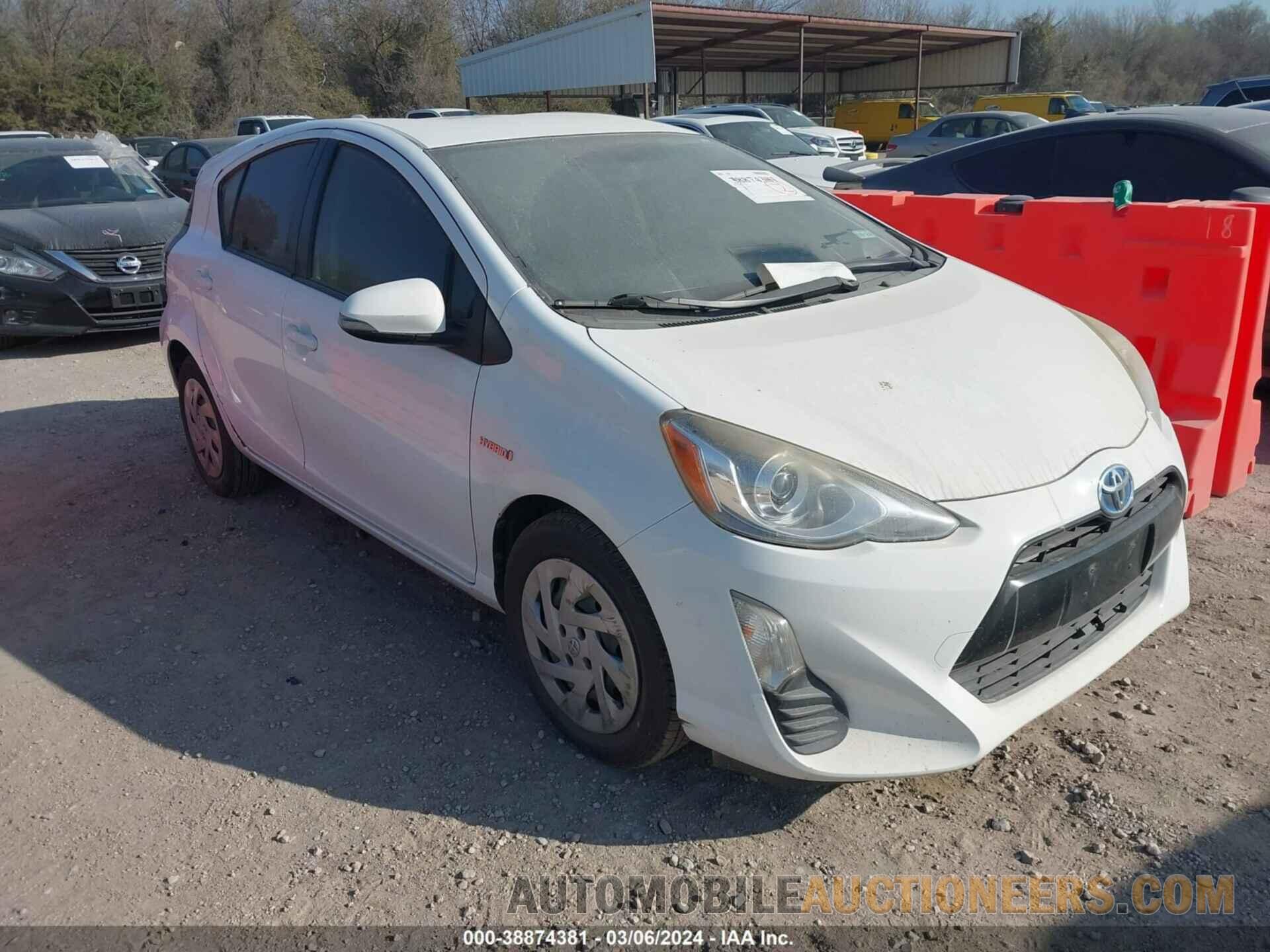 JTDKDTB31G1125969 TOYOTA PRIUS C 2016