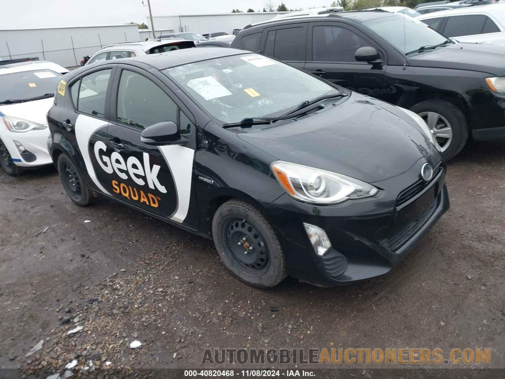 JTDKDTB31G1126166 TOYOTA PRIUS C 2016