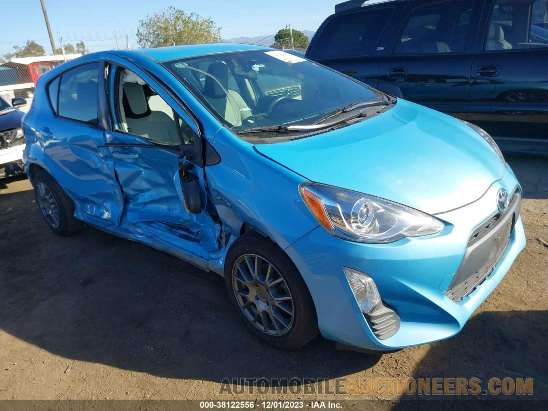 JTDKDTB31G1131125 TOYOTA PRIUS C 2016