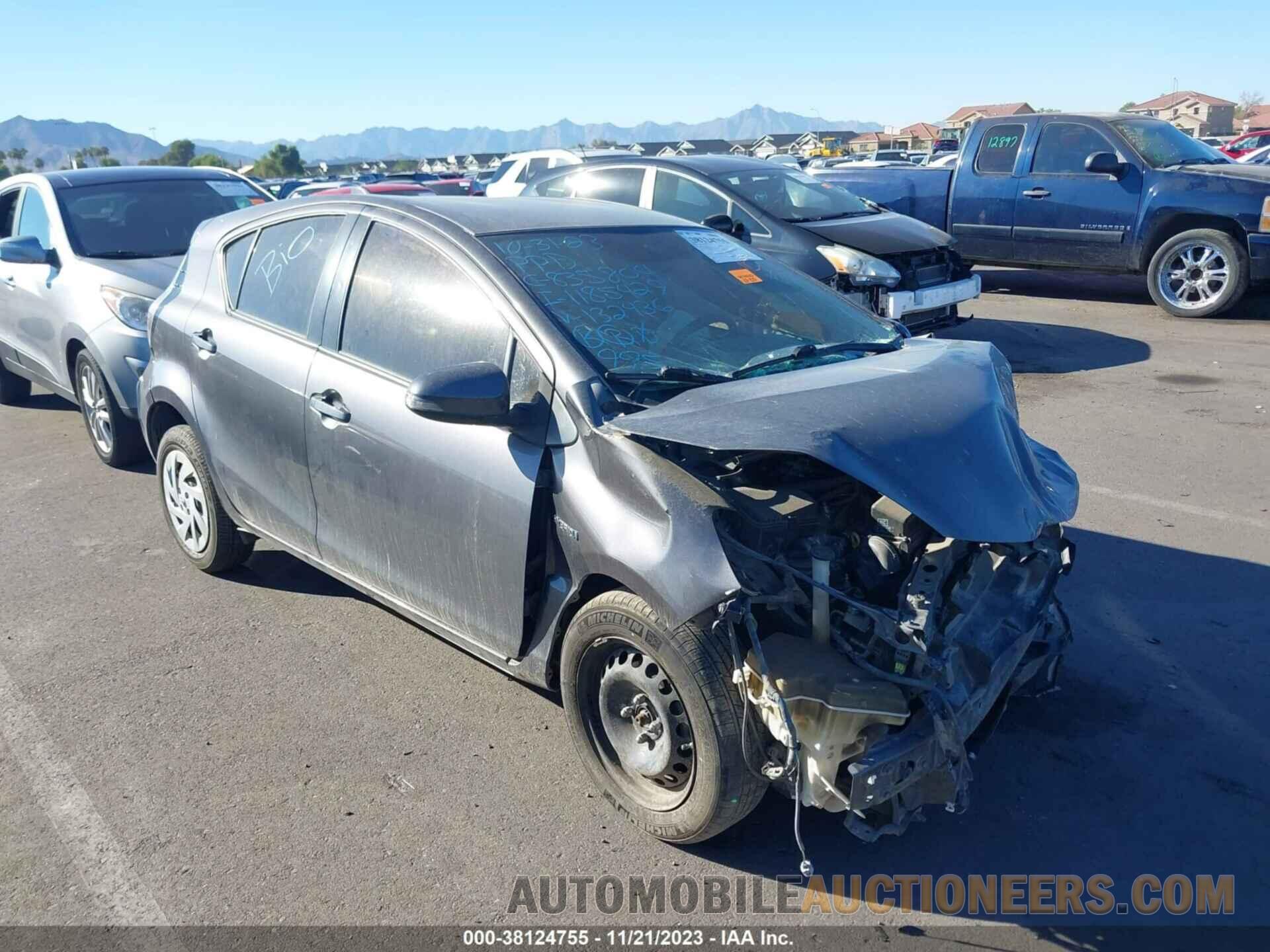 JTDKDTB31G1132436 TOYOTA PRIUS C 2016